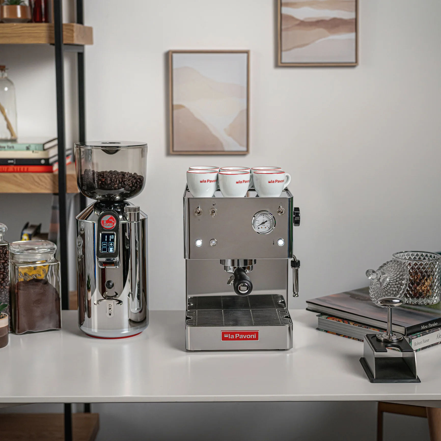 La Pavoni Casa Bar Manual Espresso Machine (Stainless Steel) - Image 17
