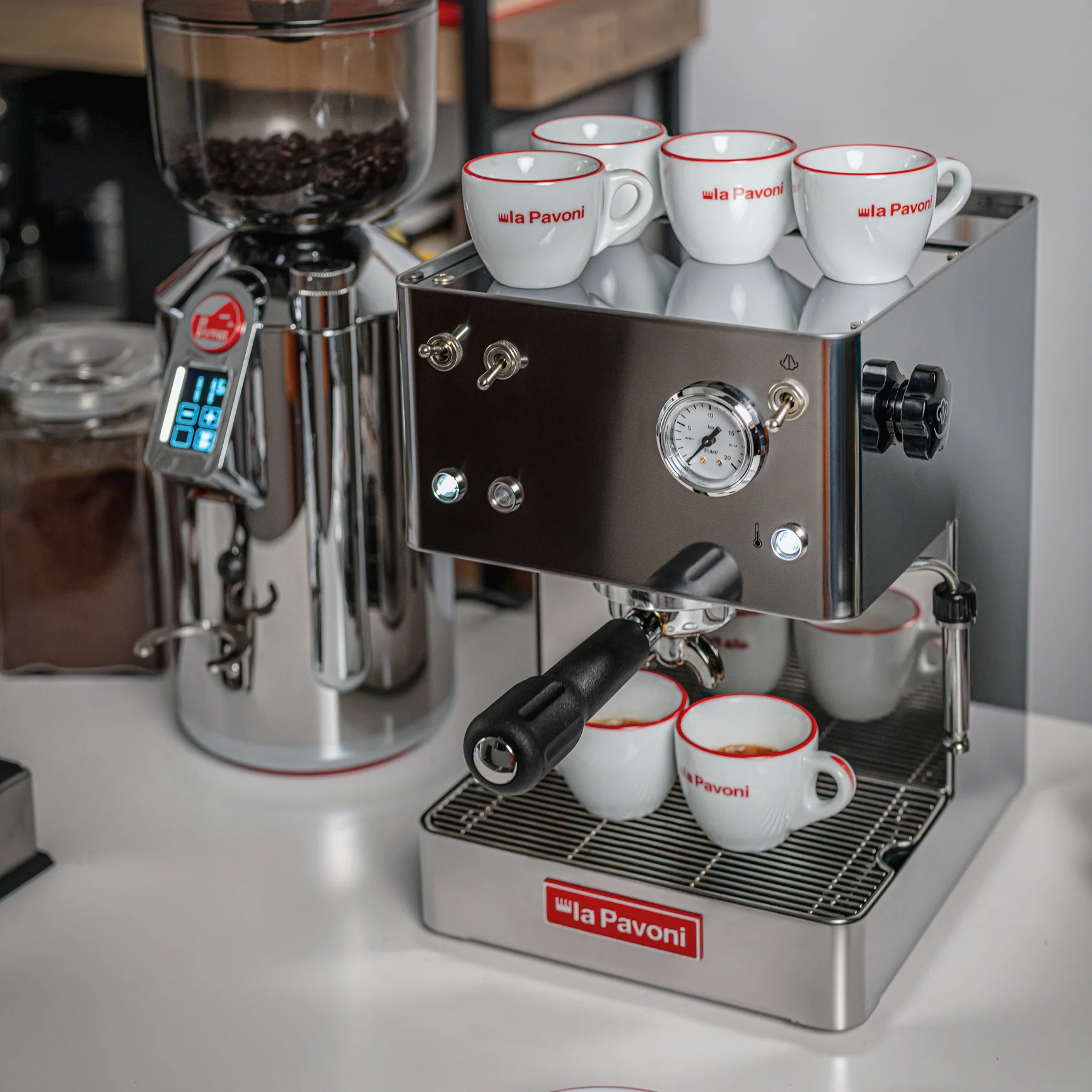 La Pavoni Casa Bar Manual Espresso Machine (Stainless Steel) - Image 28