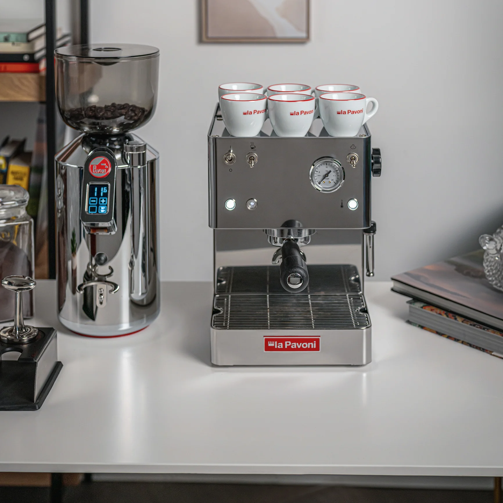 La Pavoni Casa Bar Manual Espresso Machine (Stainless Steel) - Image 29