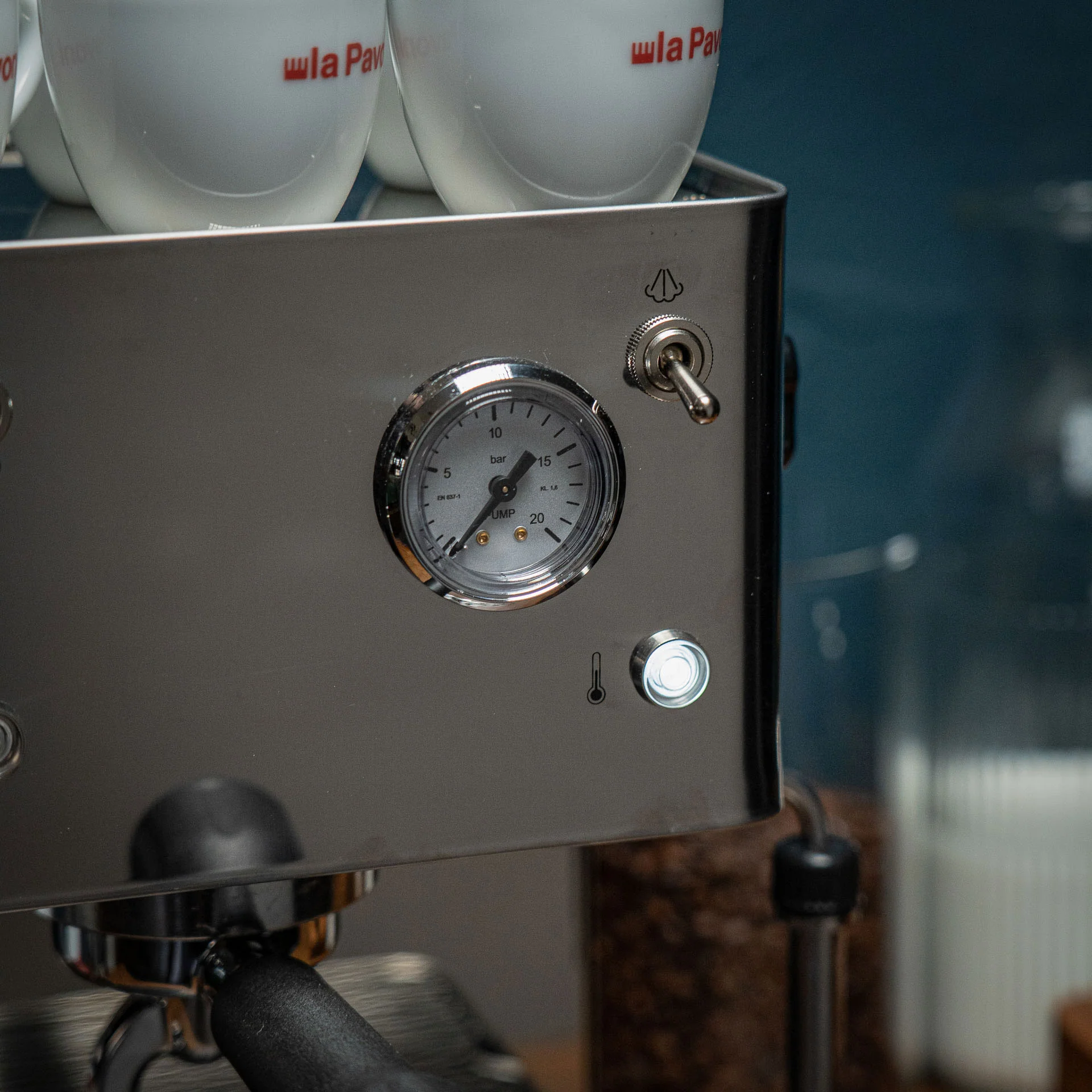 La Pavoni Casa Bar Manual Espresso Machine (Stainless Steel) - Image 8