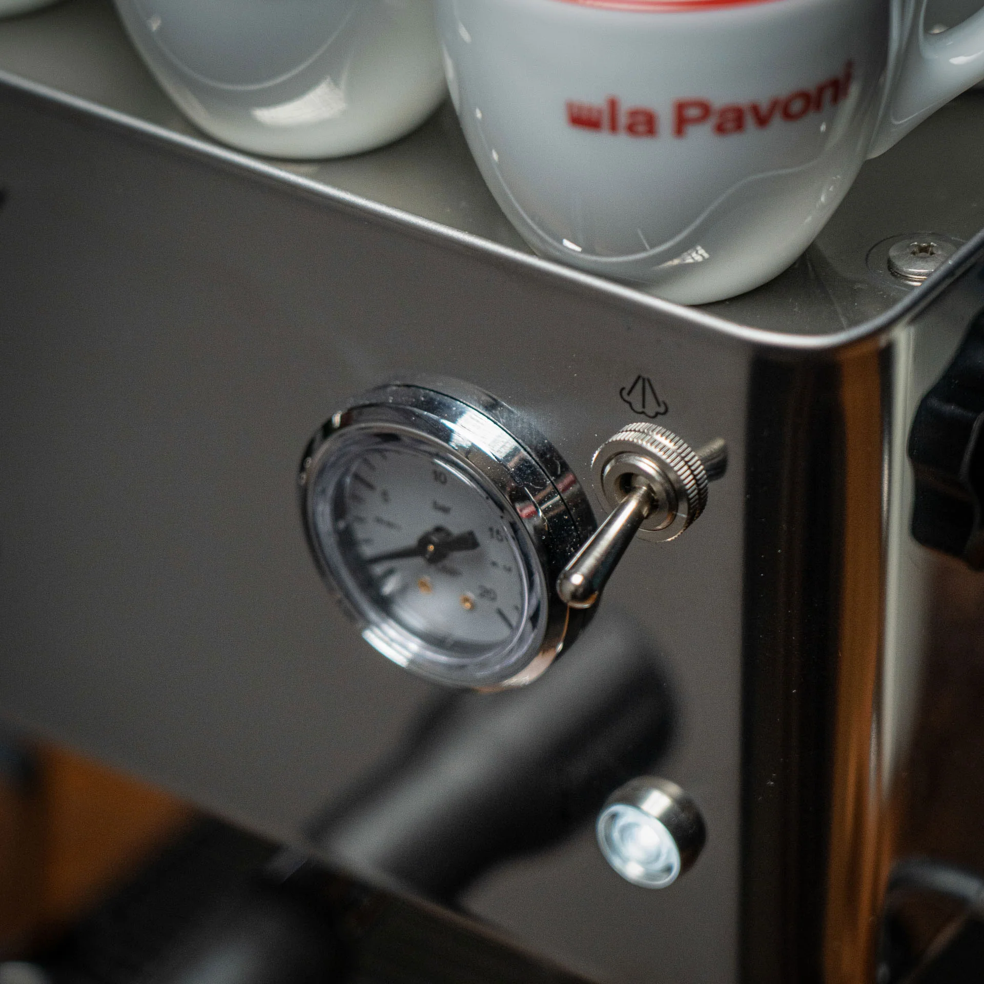 La Pavoni Casa Bar Manual Espresso Machine (Stainless Steel) - Image 9