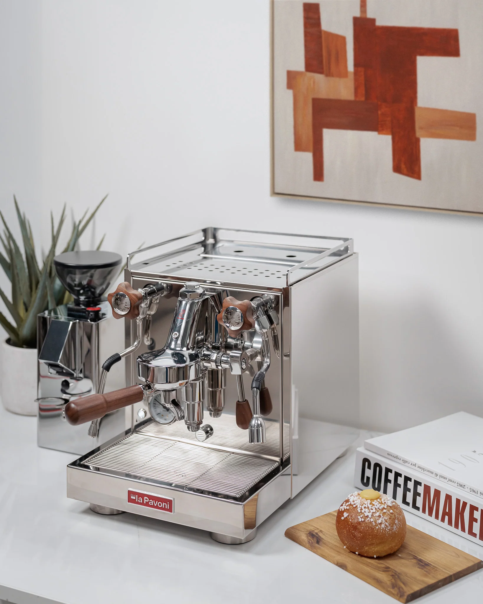 La Pavoni Cellini Classic Semi-Pro Espresso Machine (Stainless Steel) - Image 20
