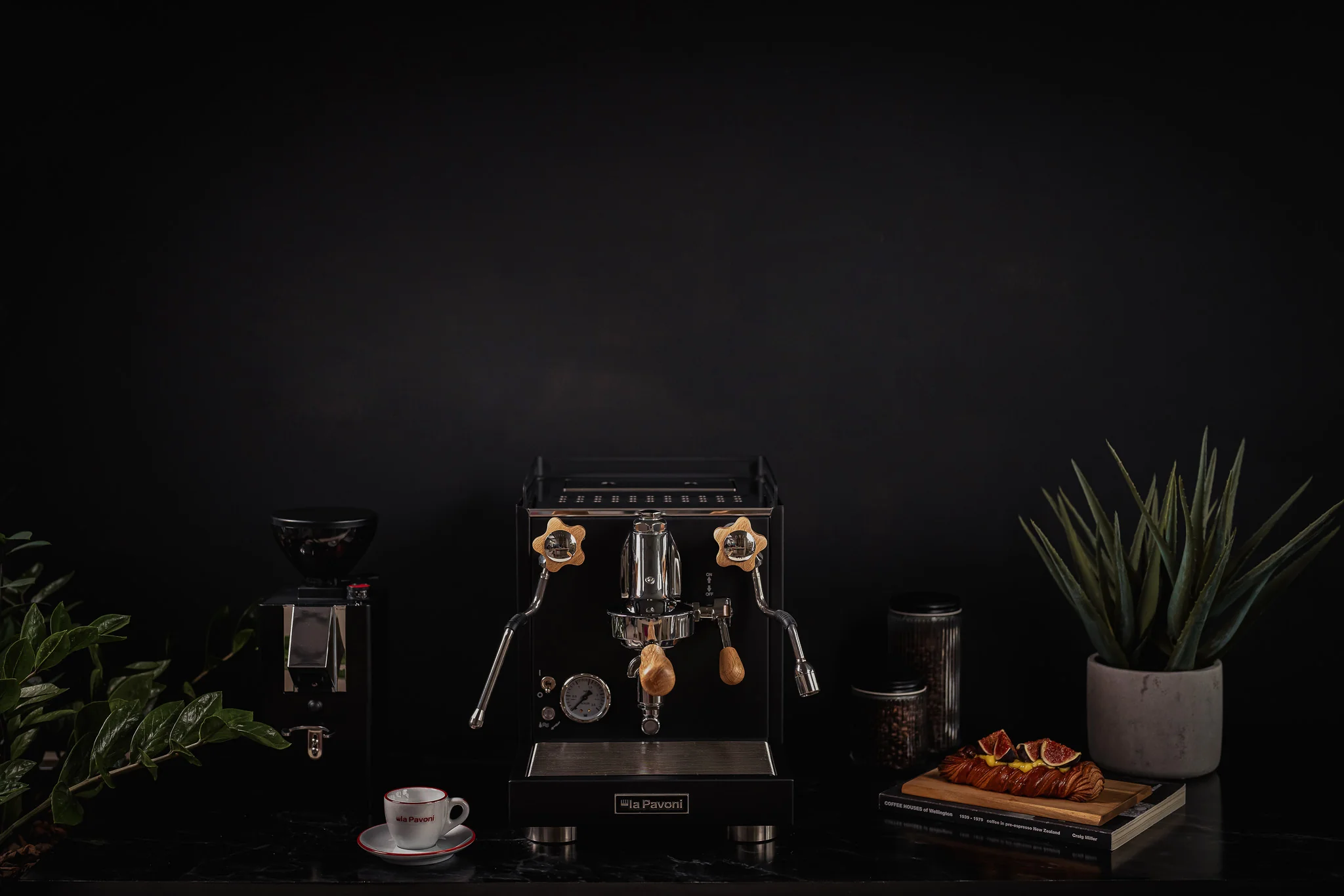 La Pavoni Cellini Classic Nera Semi-Pro Espresso Machine (Matte Black) - Image 19