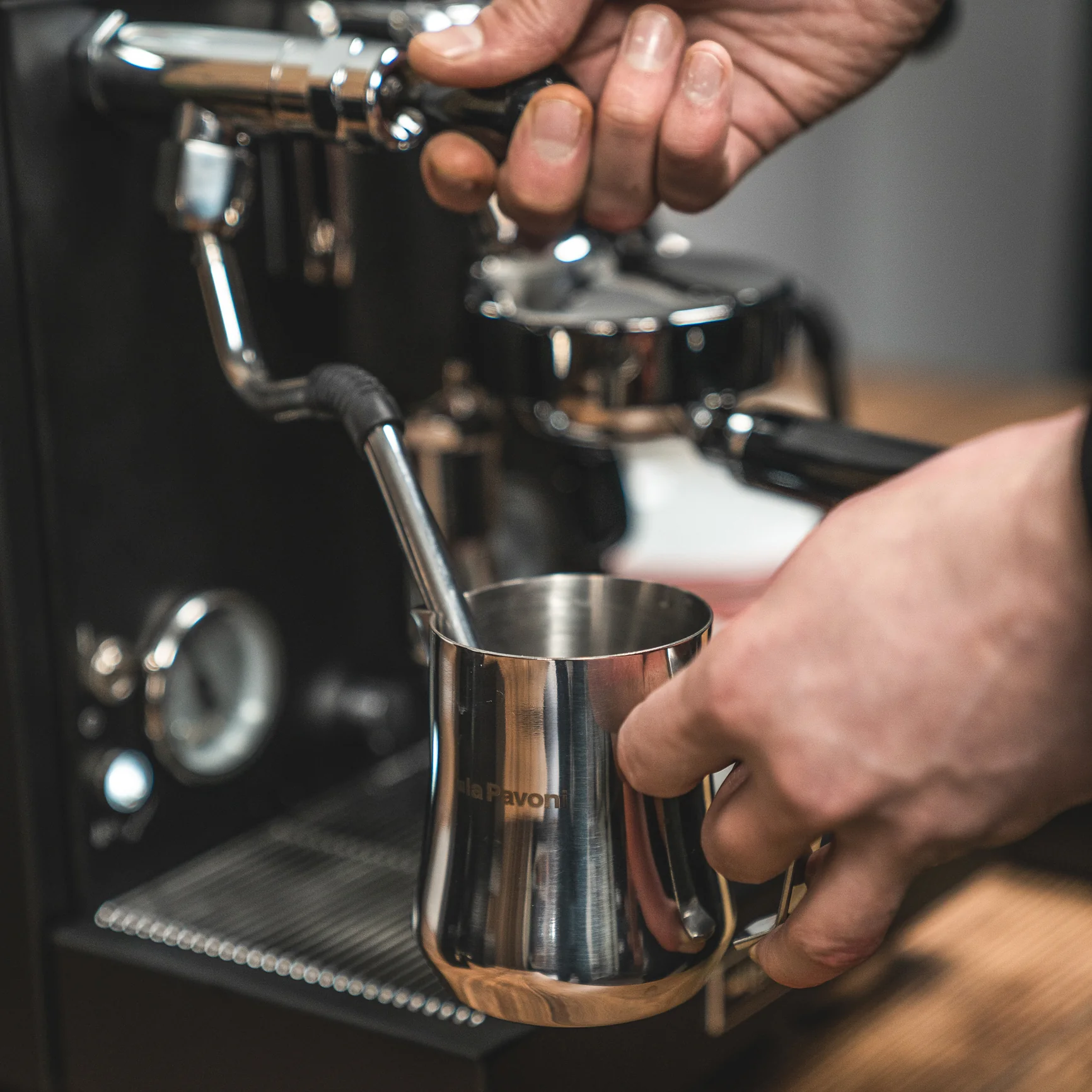 La Pavoni Cellini Evolution Nera Semi-Pro Espresso Machine (Matte Black) - Image 12