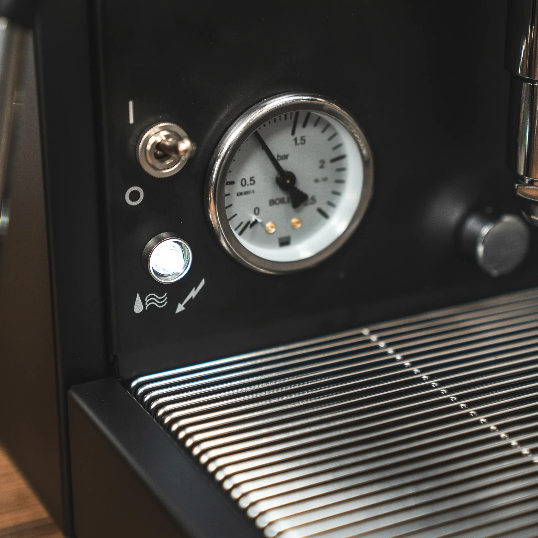 La Pavoni Cellini Evolution Nera Semi-Pro Espresso Machine (Matte Black) - Image 6