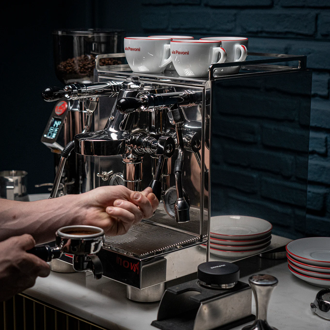 La Pavoni Cellini Evolution Semi-Pro Espresso Machine (Stainless Steel) - Image 10
