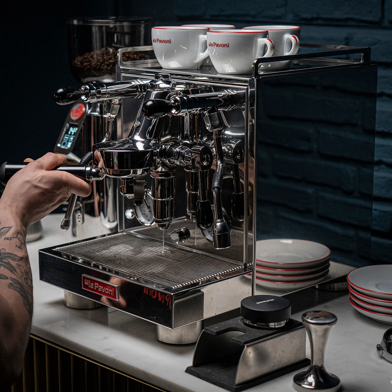 La Pavoni Cellini Evolution Semi-Pro Espresso Machine (Stainless Steel) - Image 11