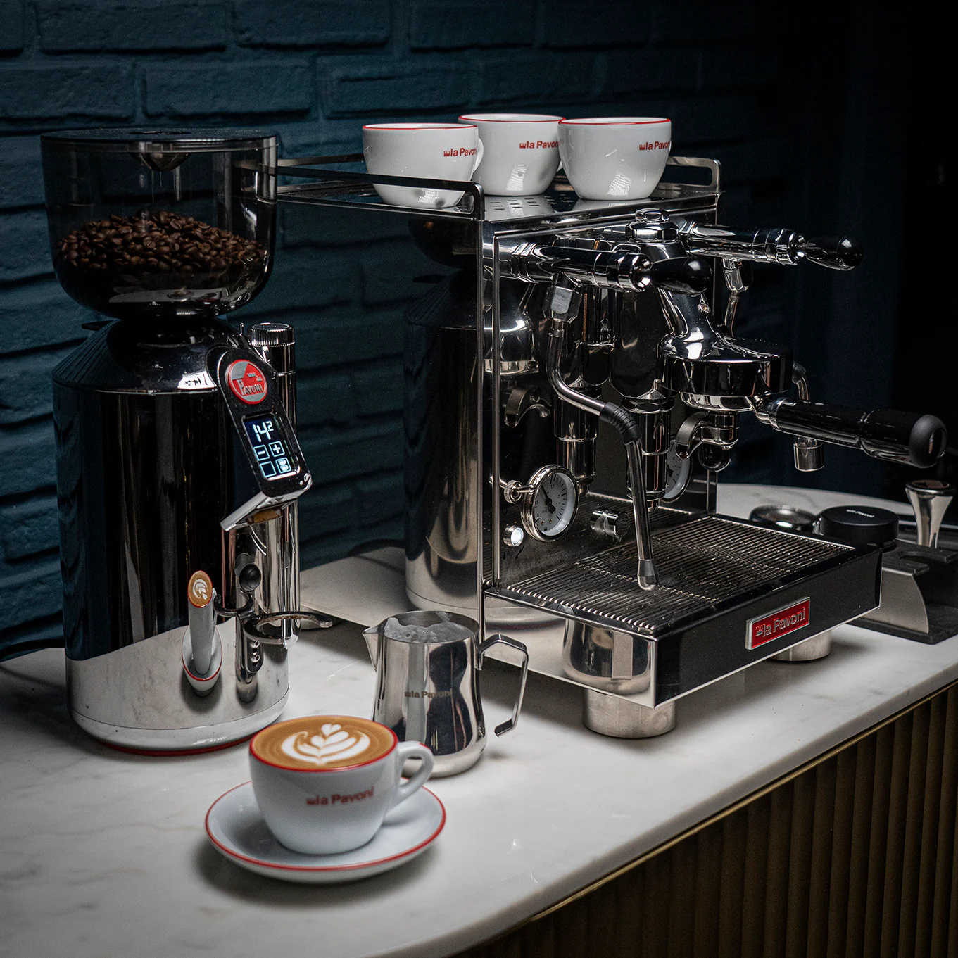 La Pavoni Cellini Evolution Semi-Pro Espresso Machine (Stainless Steel) - Image 17
