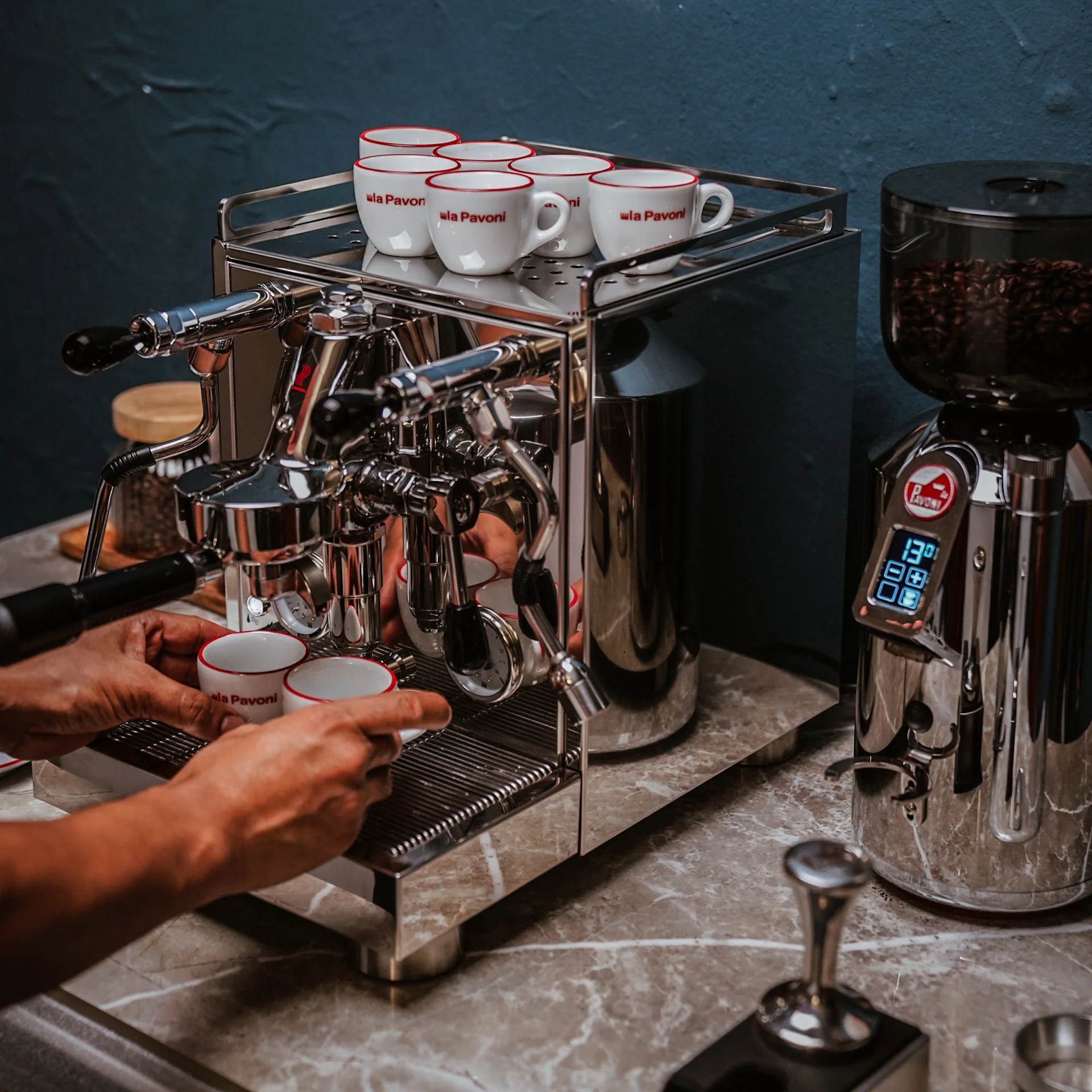 La Pavoni Cellini Evolution Semi-Pro Espresso Machine (Stainless Steel) - Image 22