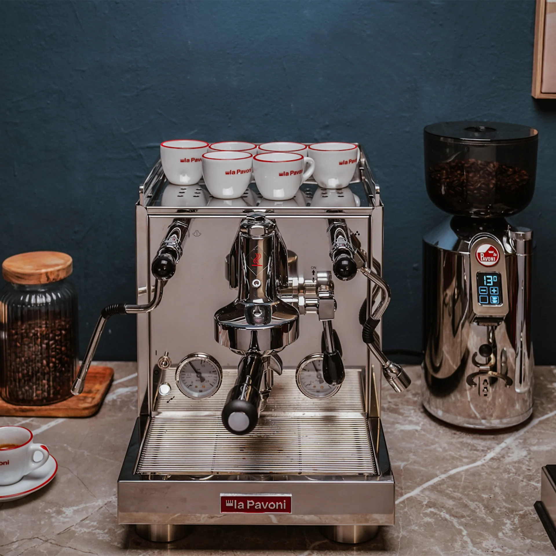 La Pavoni Cellini Evolution Semi-Pro Espresso Machine (Stainless Steel) - Image 29
