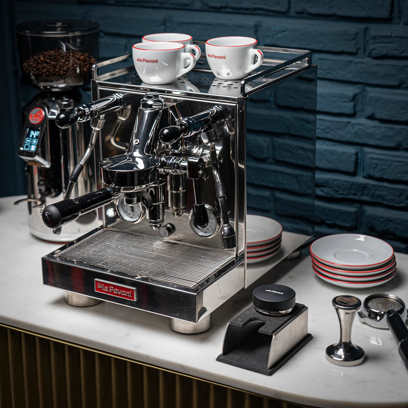 La Pavoni Cellini Evolution Semi-Pro Espresso Machine (Stainless Steel) - Image 7