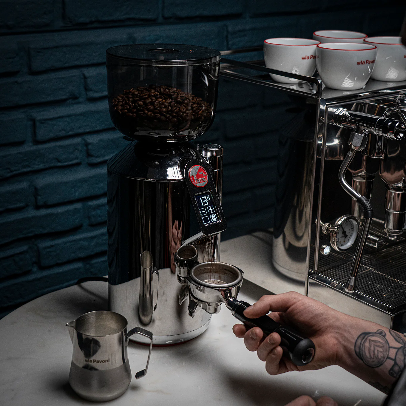 La Pavoni Cellini Evolution Semi-Pro Espresso Machine (Stainless Steel) - Image 8