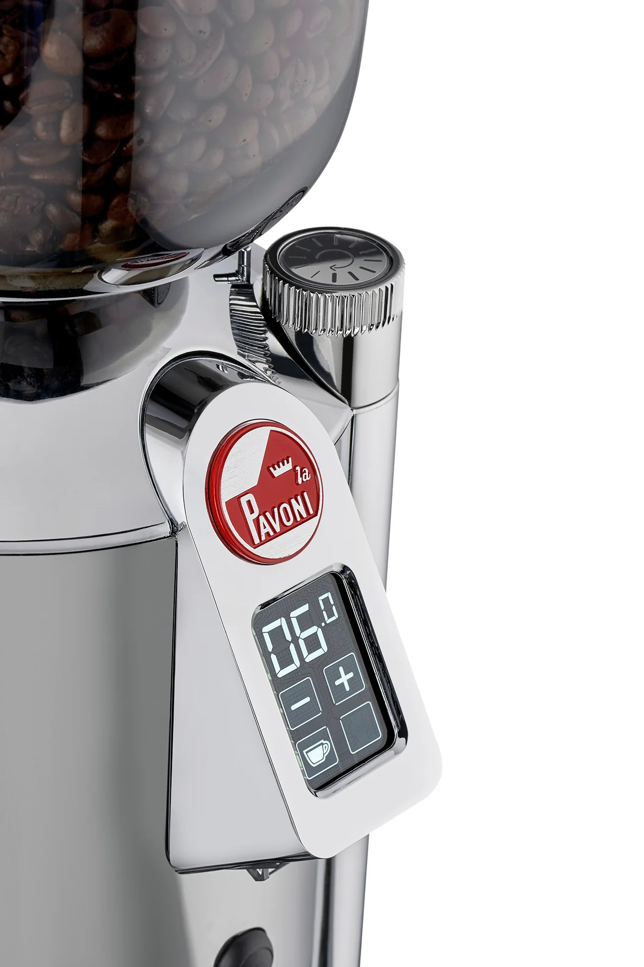 La Pavoni Cilindro Coffee Grinder (Stainless Steel) - Image 5