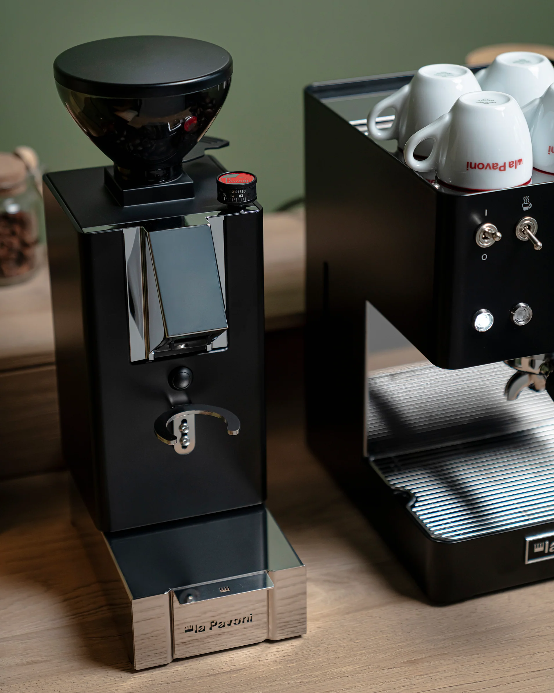 La Pavoni Kube Mill Coffee Grinder (Matte Black) - Image 11
