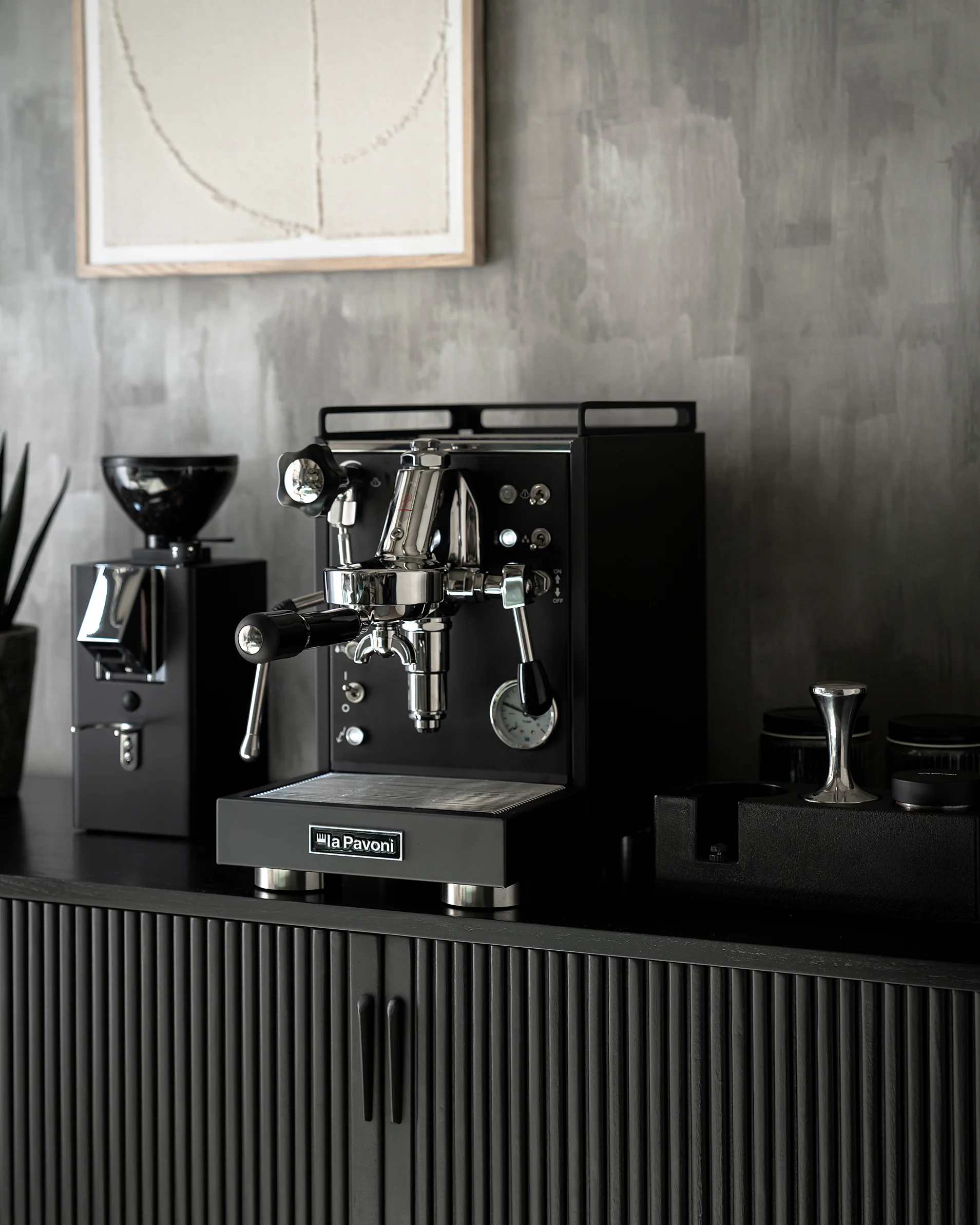 La Pavoni Mini Cellini Nera Semi-Pro Espresso Machine (Matte Black) - Image 4