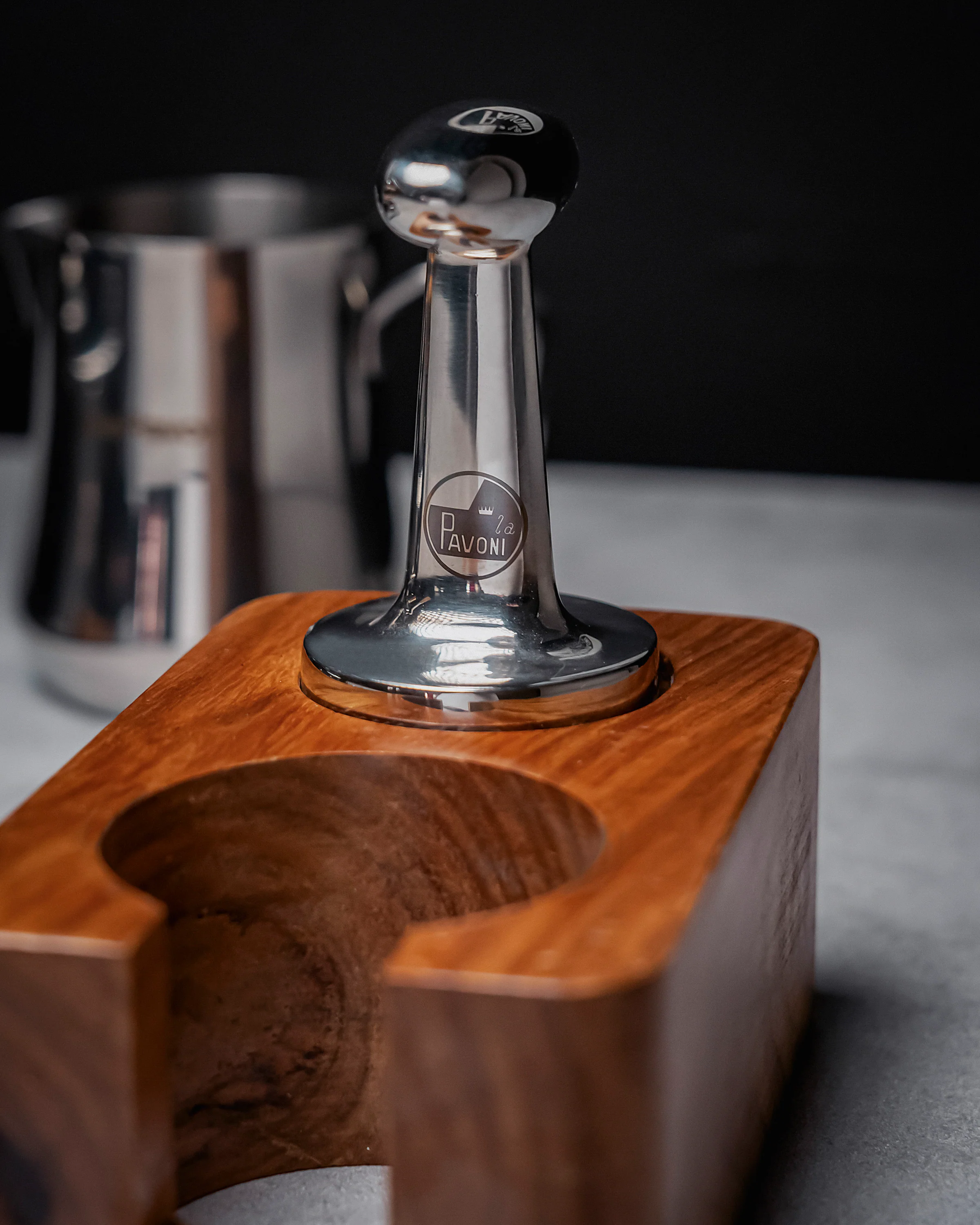 La Pavoni Tamper for Semi-Pro Machines (Stainless Steel) - Image 5