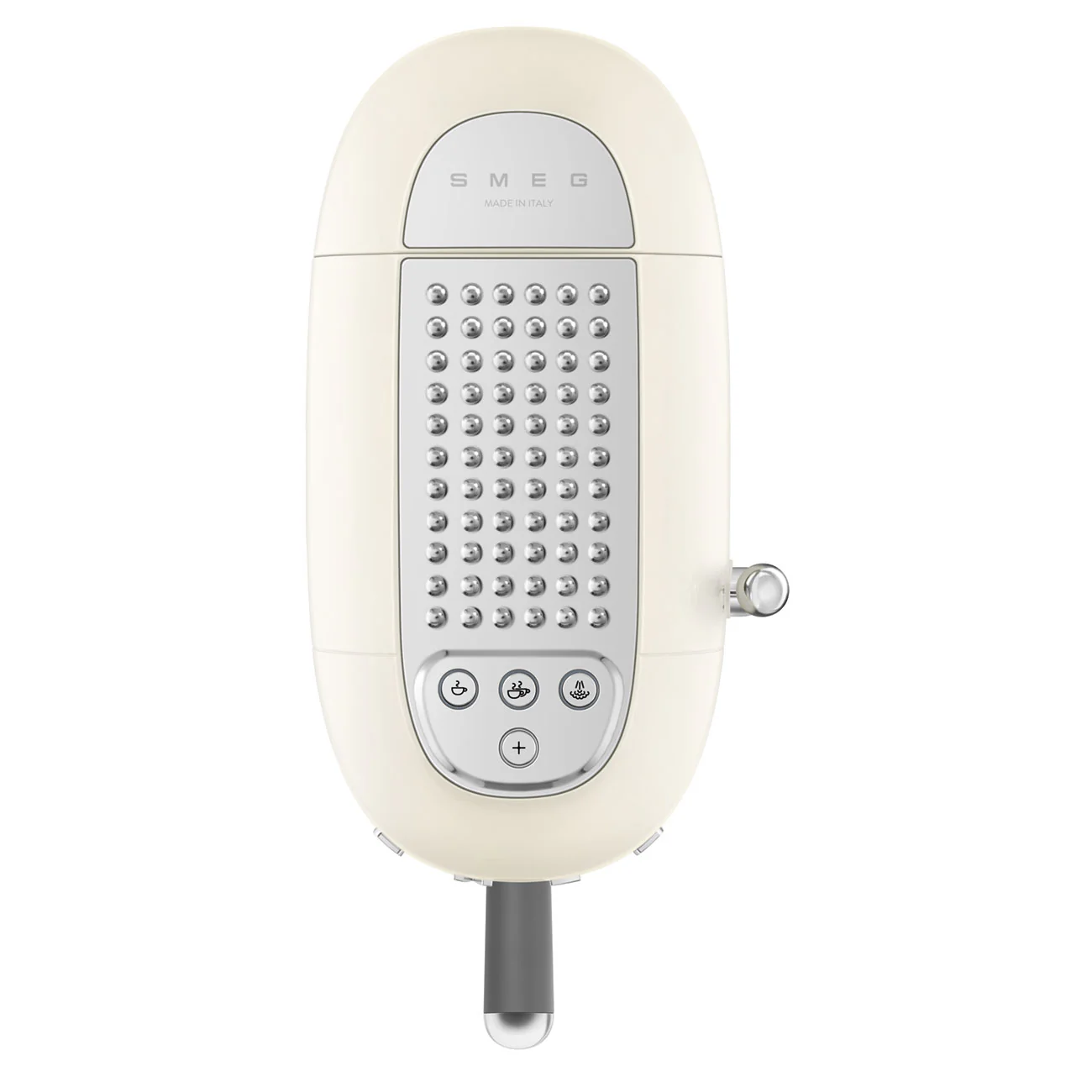 SMEG Manual Espresso Coffee Machine with Milk Frother (Cream) - Image 6