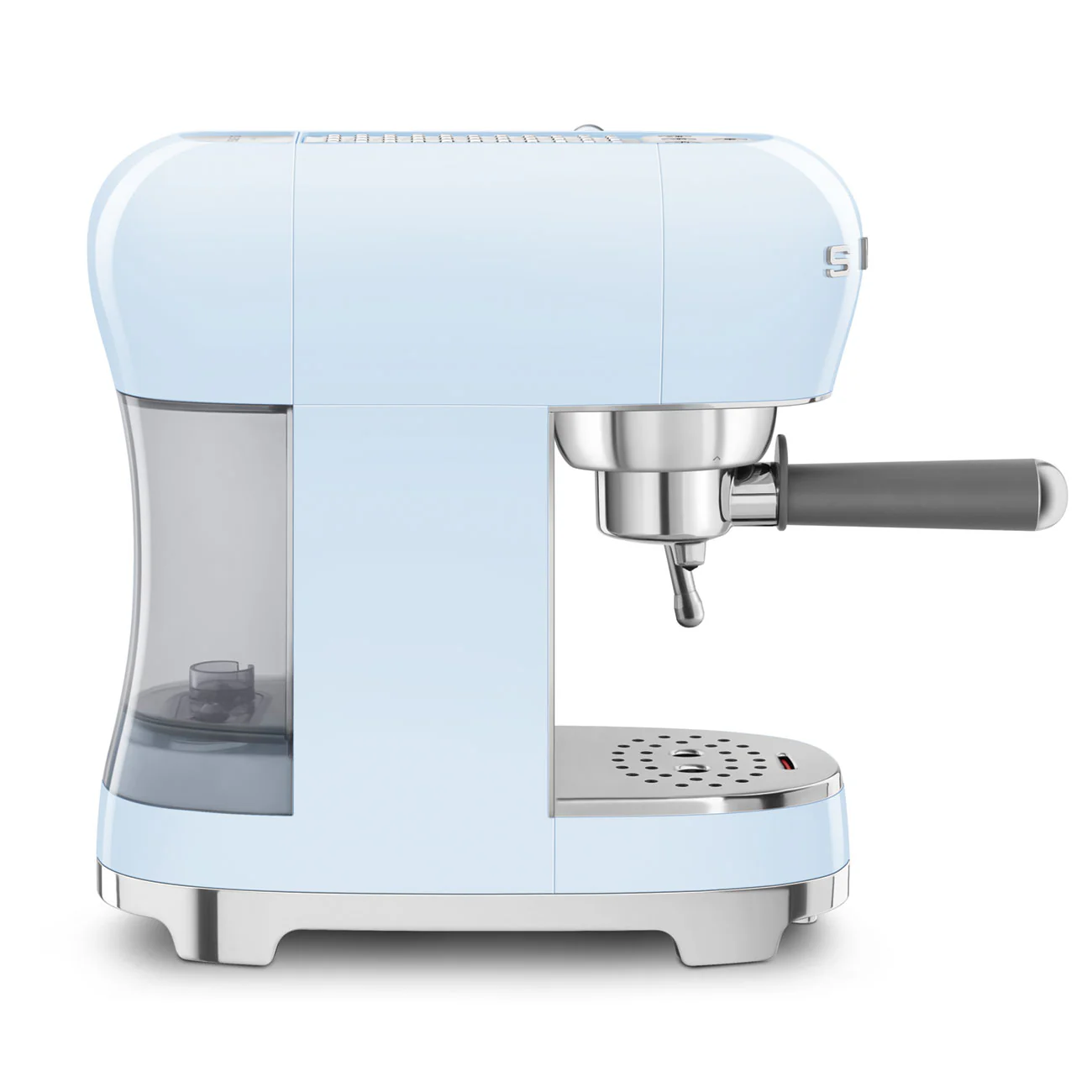 SMEG Manual Espresso Coffee Machine with Milk Frother (Pastel Blue) - Image 7