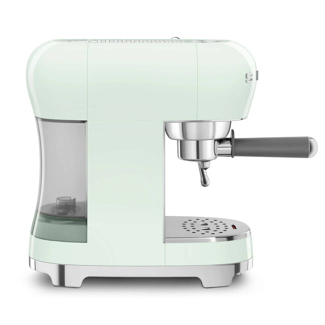 SMEG Manual Espresso Coffee Machine with Milk Frother (Pastel Green) - Image 7