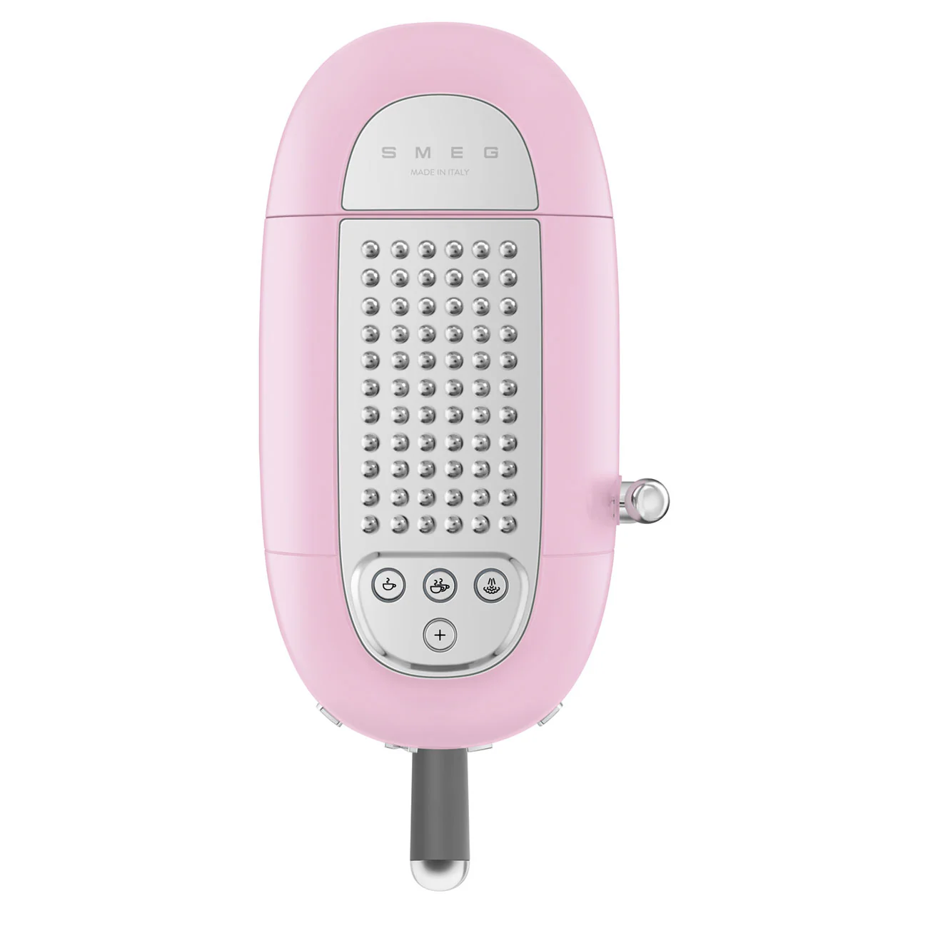 SMEG Manual Espresso Coffee Machine with Milk Frother (Pink) - Image 6