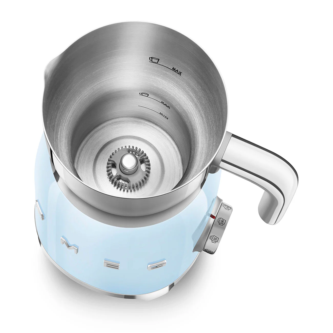 SMEG Milk Frother with 2 Discs (Pastel Blue) - Image 3