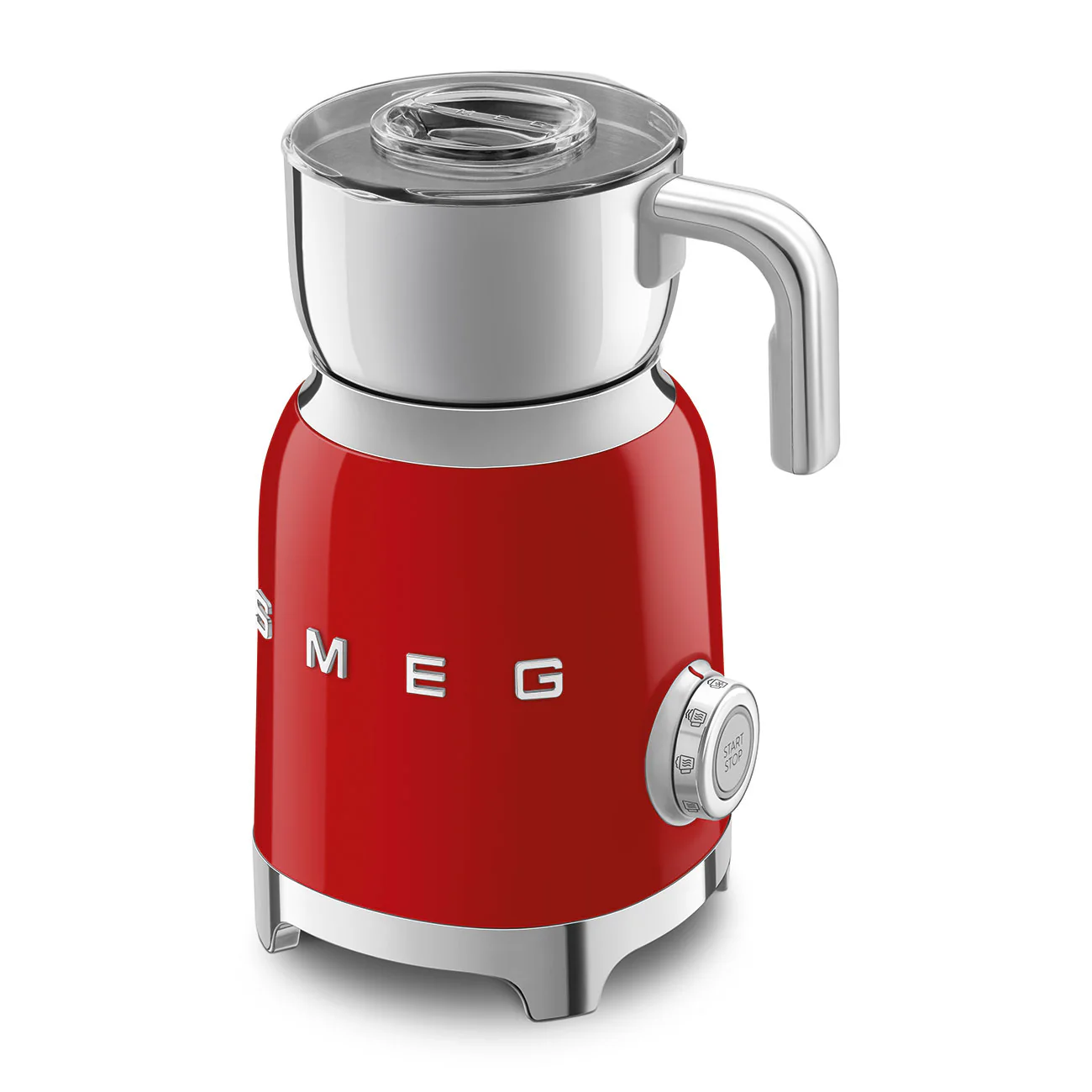 SMEG Milk Frother with 2 Discs (Red) - Image 3