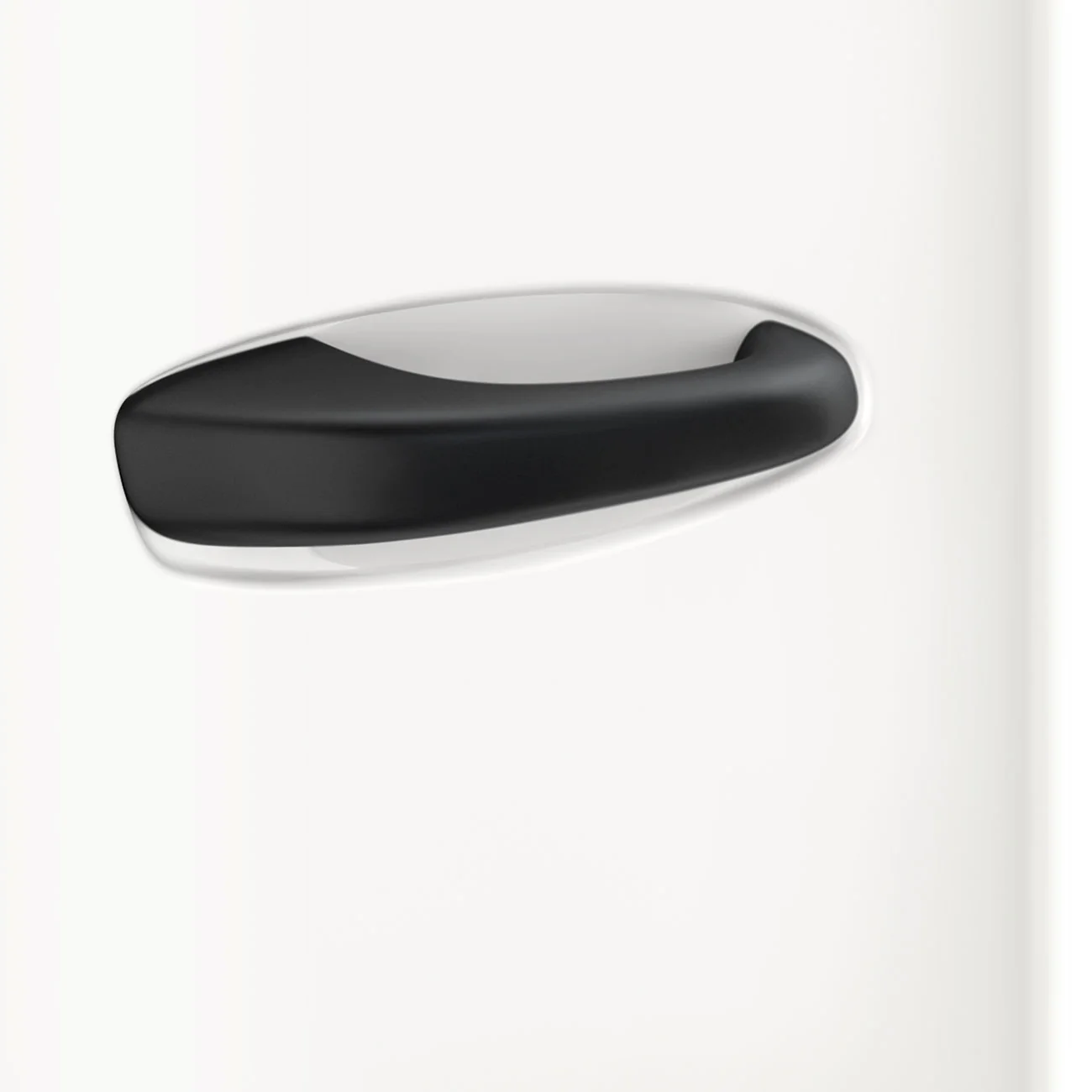 Porsche x SMEG FAB28 Retro Refrigerator Right Hinge Carrara Edition (White Metallic) - Image 3