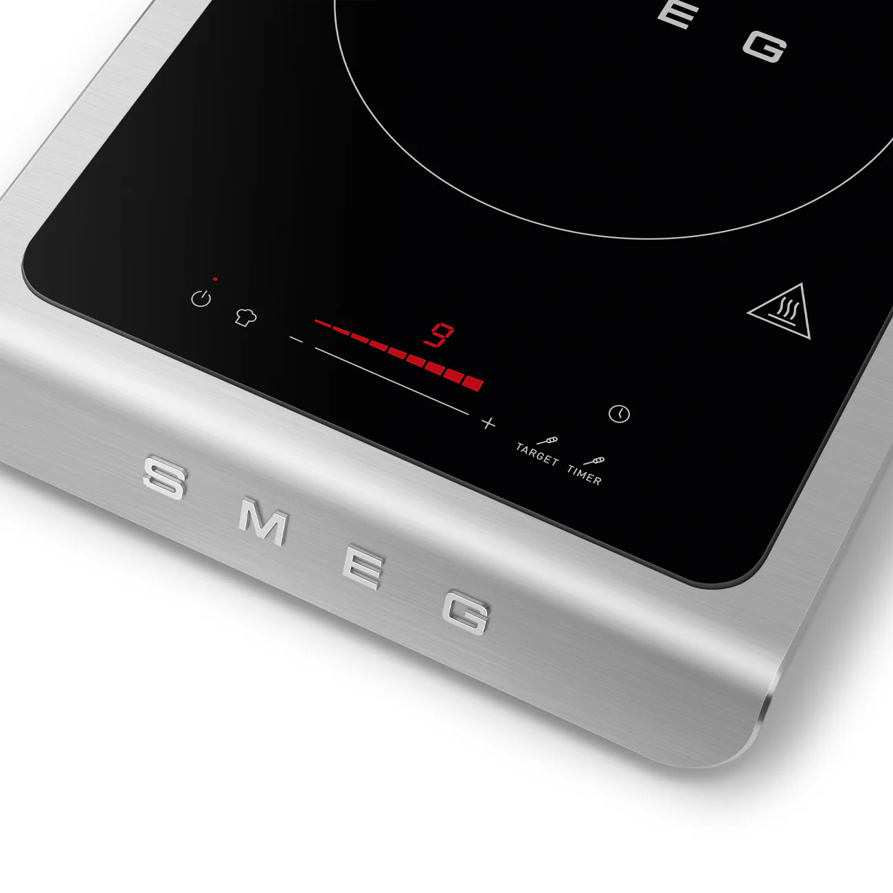 SMEG Portable Induction Cooktop (Black Matte) - Image 3