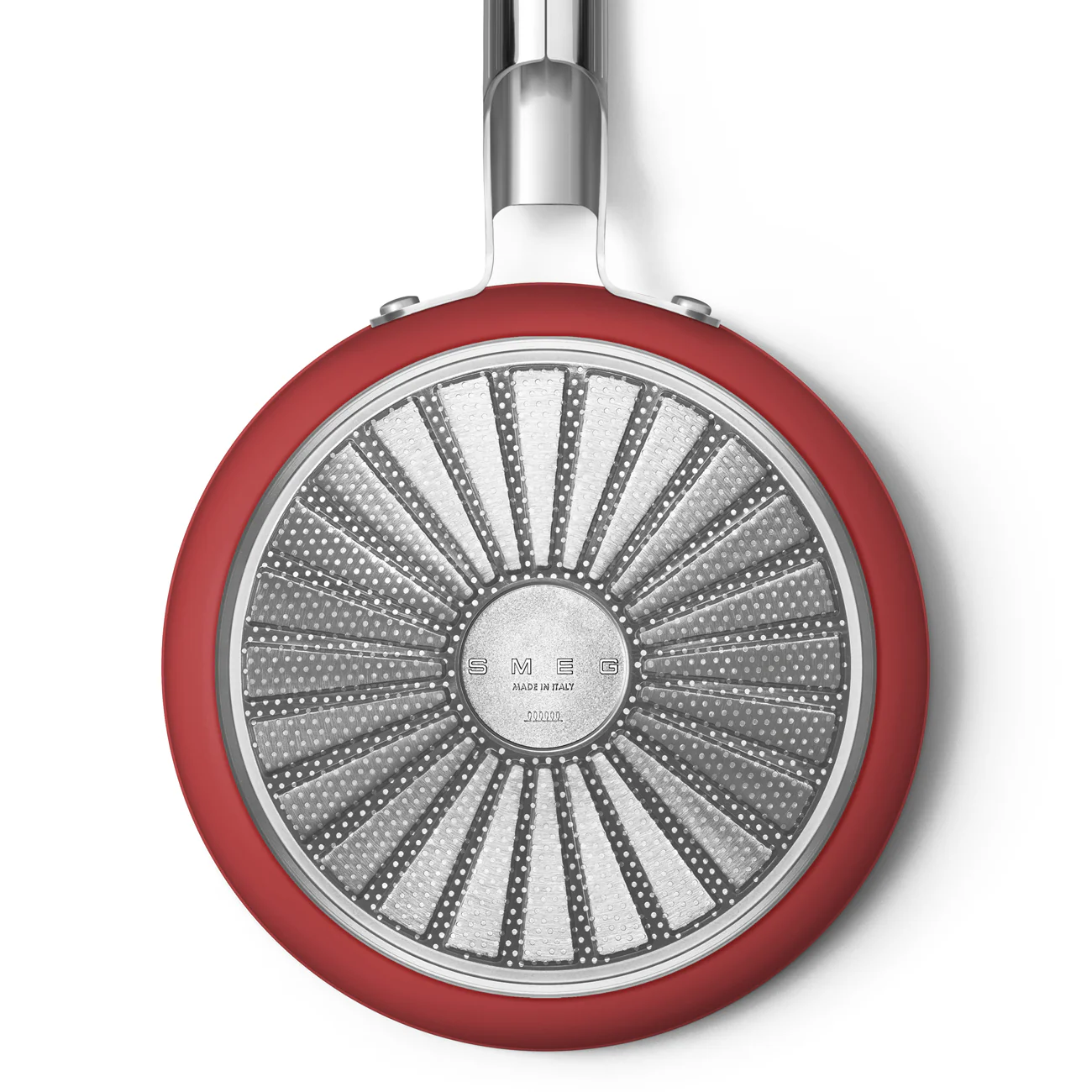 SMEG Sauce Pan with Lid 20cm (Red) - Image 5