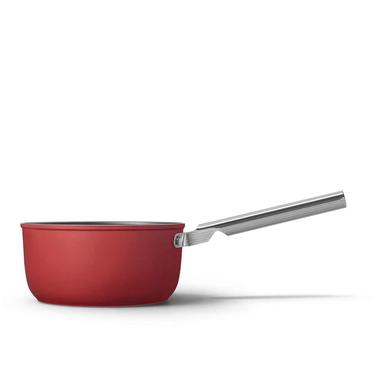 SMEG Sauce Pan with Lid 20cm (Red) - Image 7