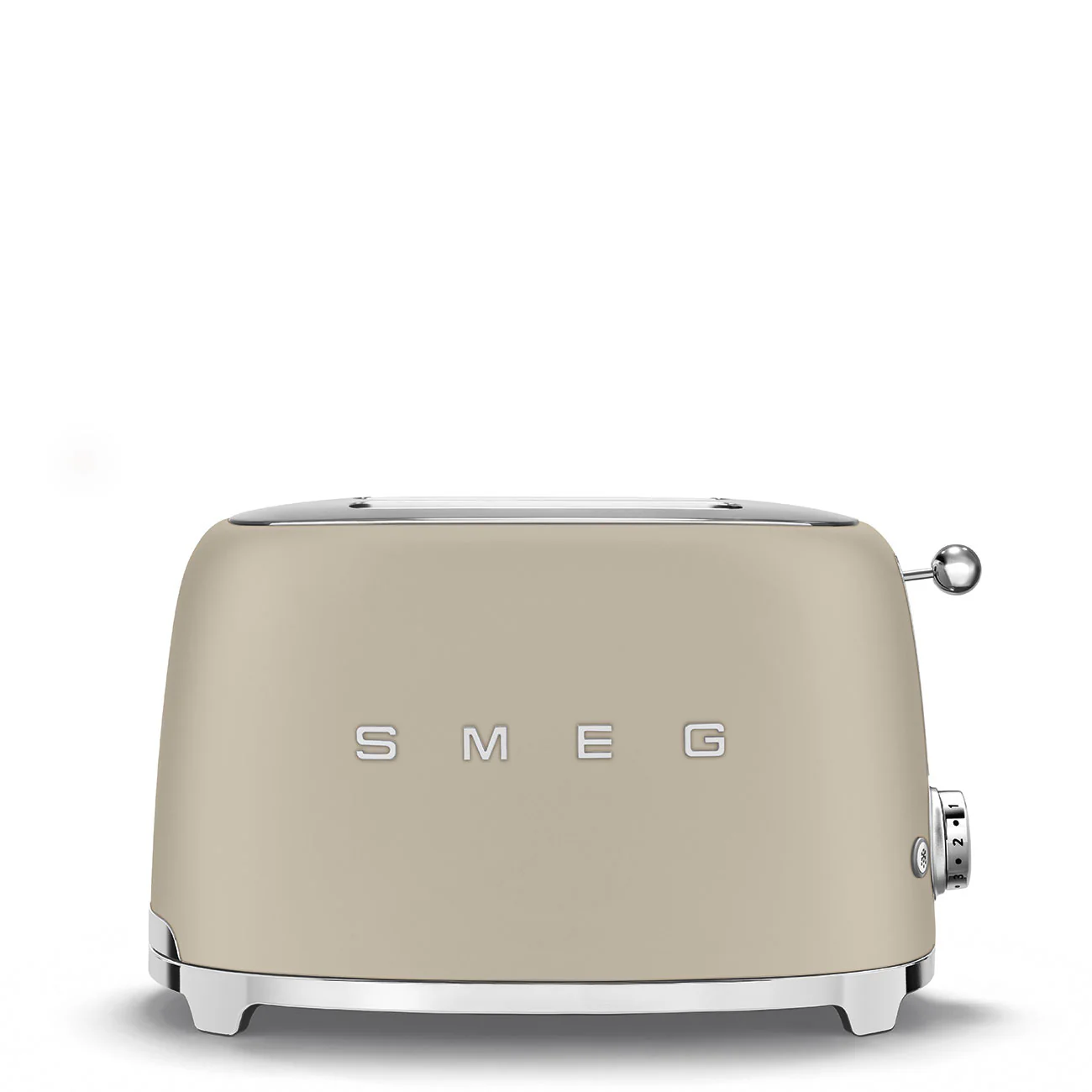 SMEG 2-Slice Electric Toaster (Moonlight Cream Matte)