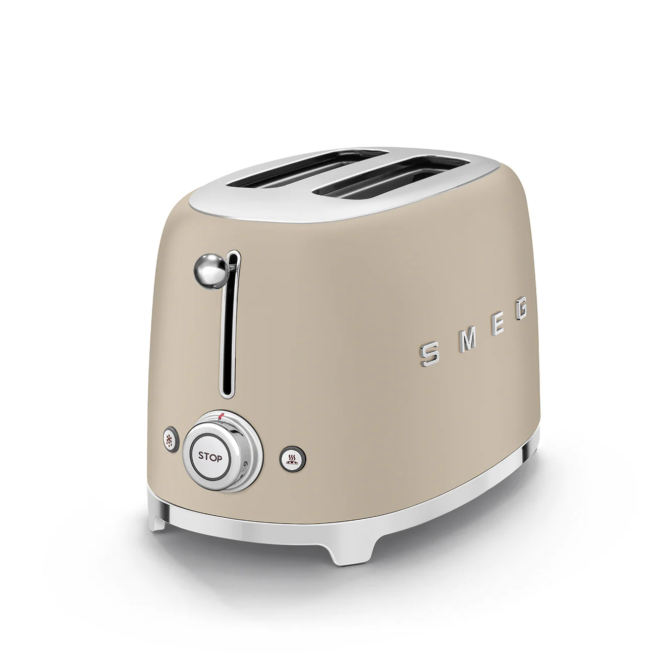 SMEG 2-Slice Electric Toaster (Moonlight Cream Matte) - Image 2