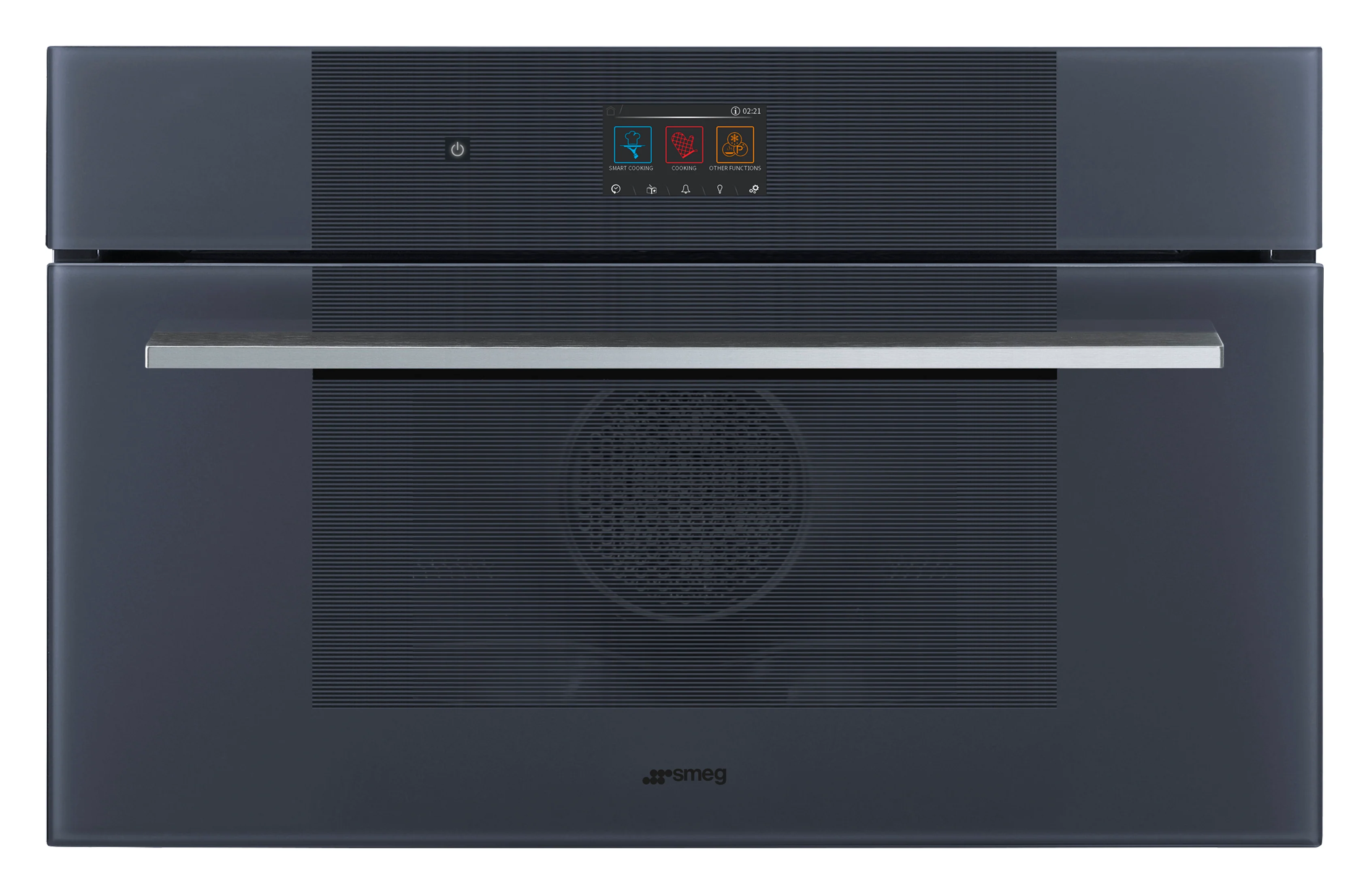 SMEG 30" Compact Steam Oven with Touch Control (Neptune Gray)