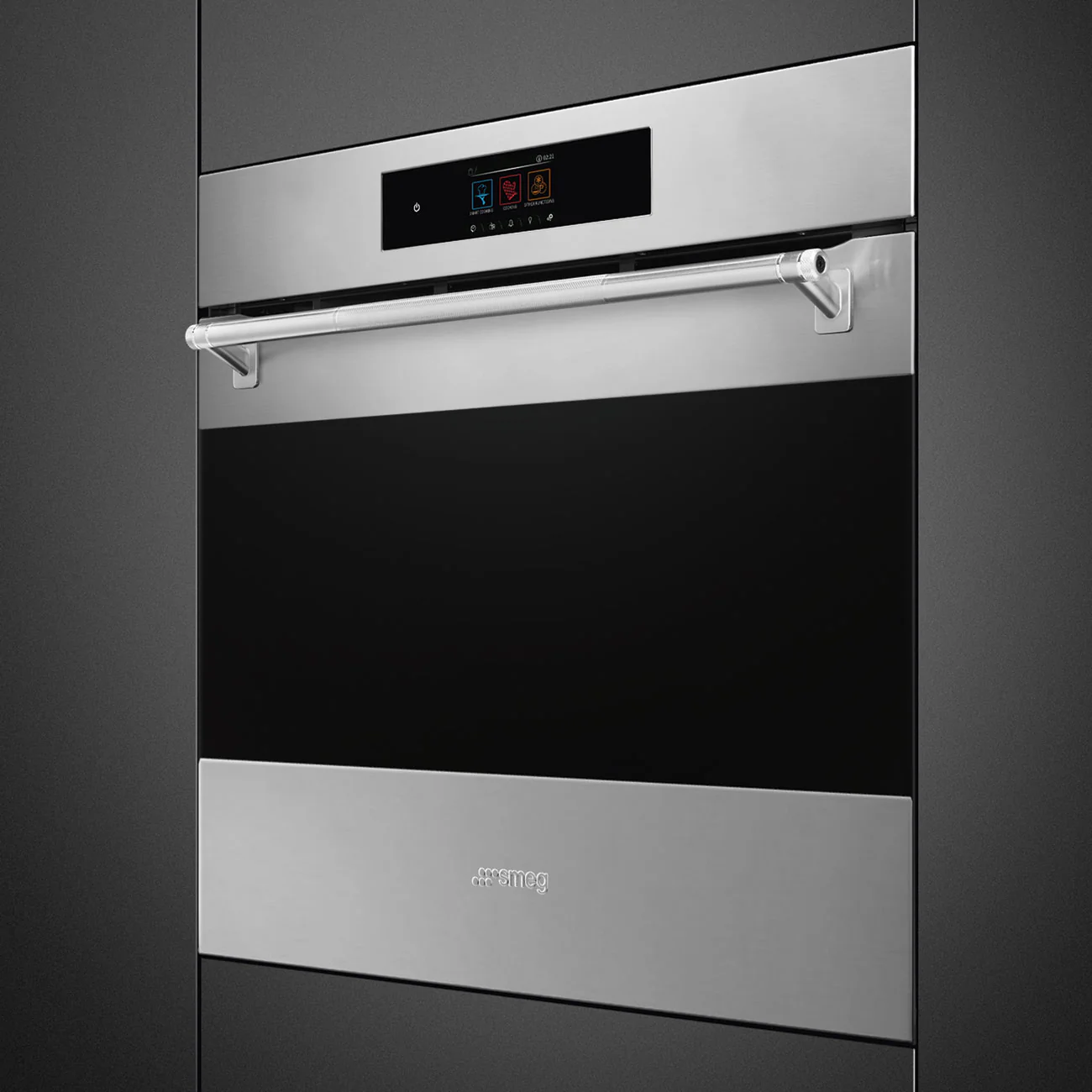 SMEG Classic 30" Full Size Oven with Self Clean and Touch Control (Stainless Steel)