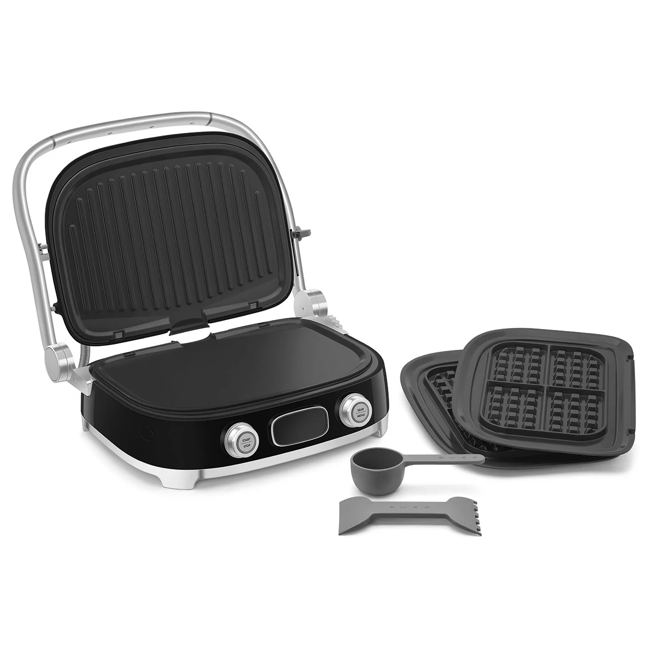 SMEG Multi Use Grill (Black) - Image 3