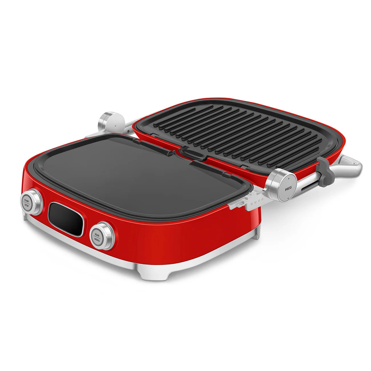 SMEG Multi Use Grill (Red) - Image 2