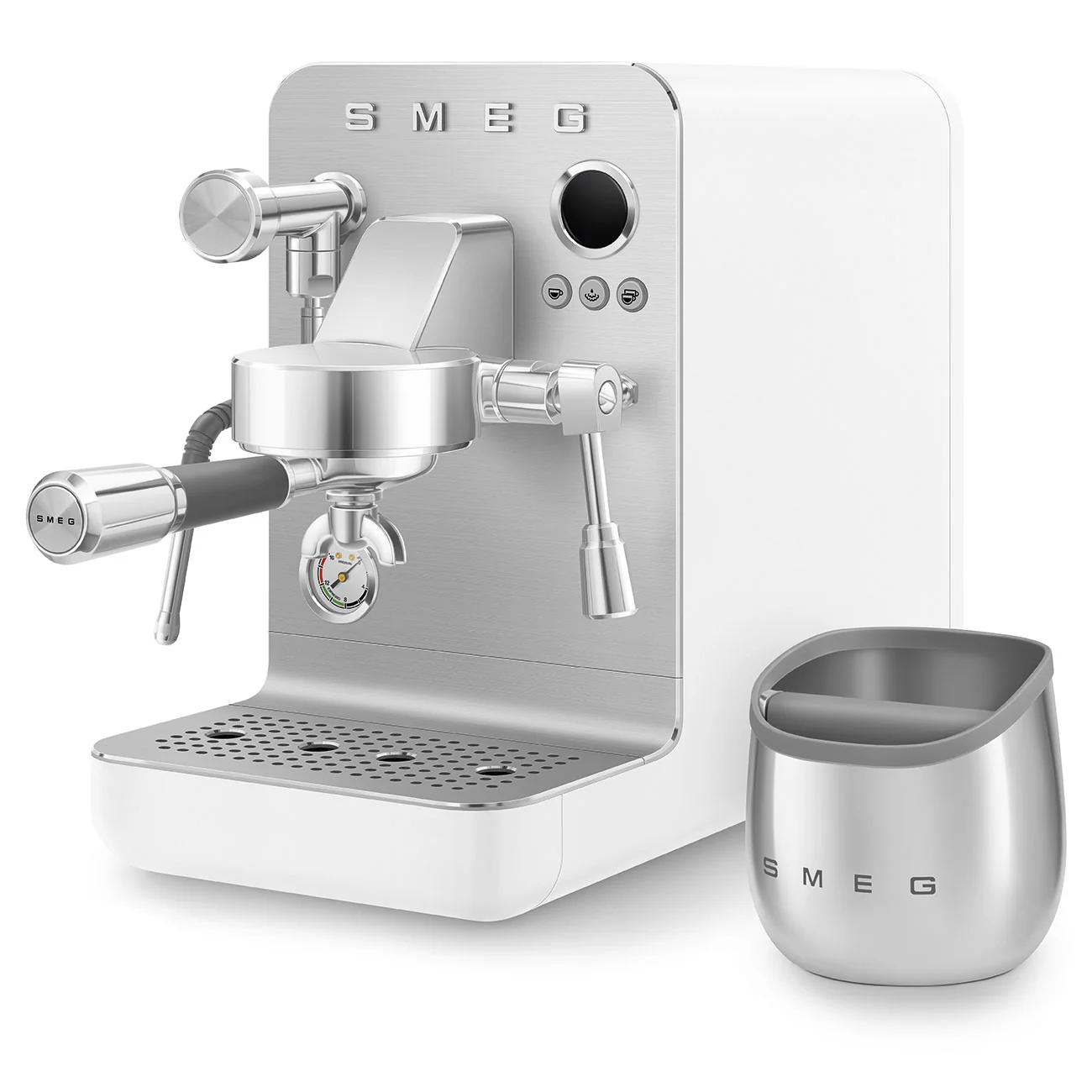 SMEG Knock Box for Espresso Machines (Stainless Steel) - Image 4