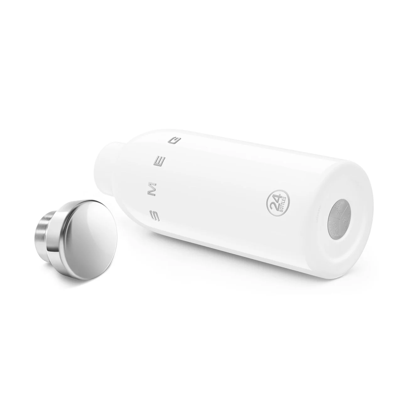 SMEG x 24Bottles Clima Water Bottle 500 mL (White) - Image 3