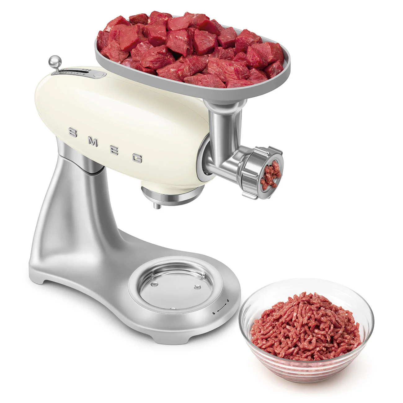 SMEG Stand Mixer 4.8L with Stainless Steel (Cream) - Image 10