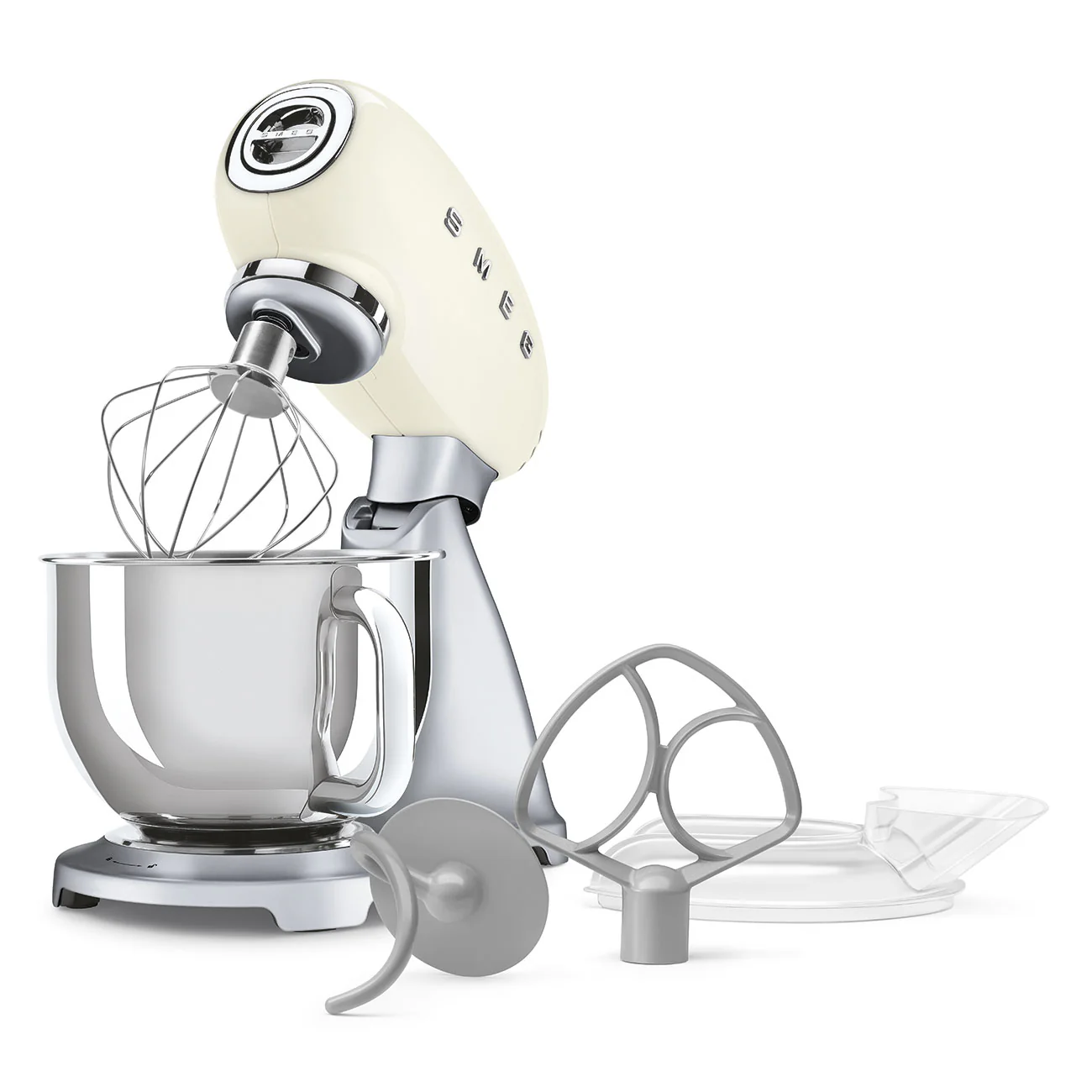 SMEG Stand Mixer 4.8L with Stainless Steel (Cream) - Image 5