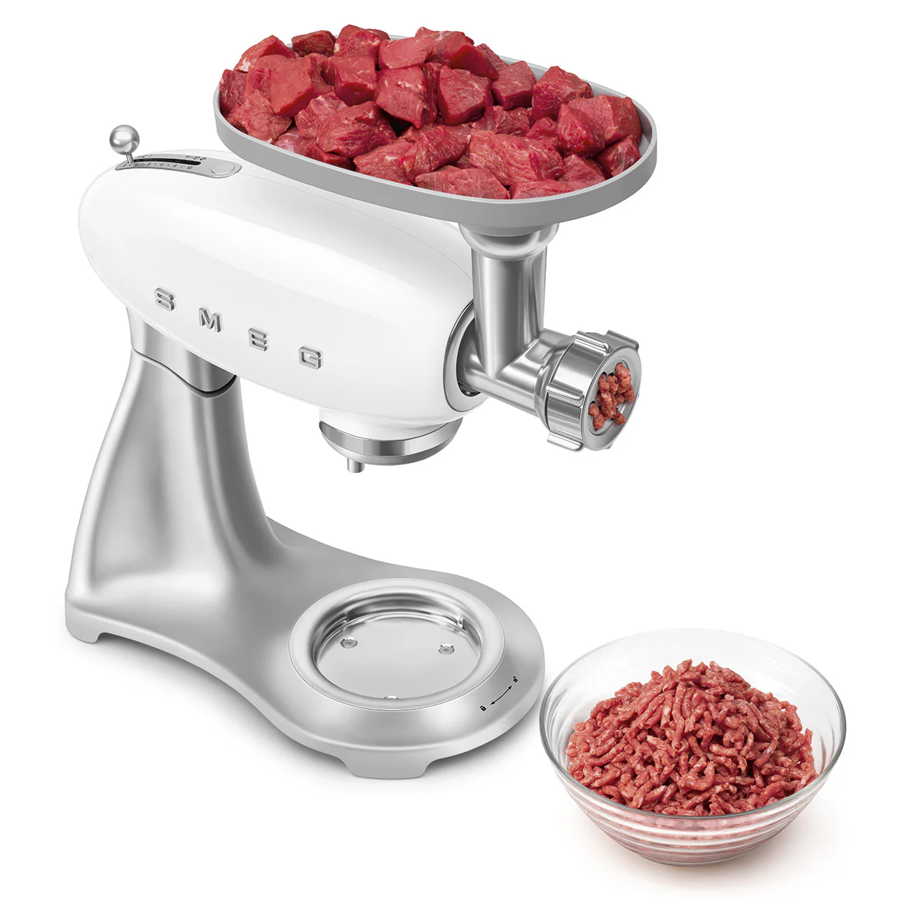 SMEG Stand Mixer 4.8L with Stainless Steel (White) - Image 12