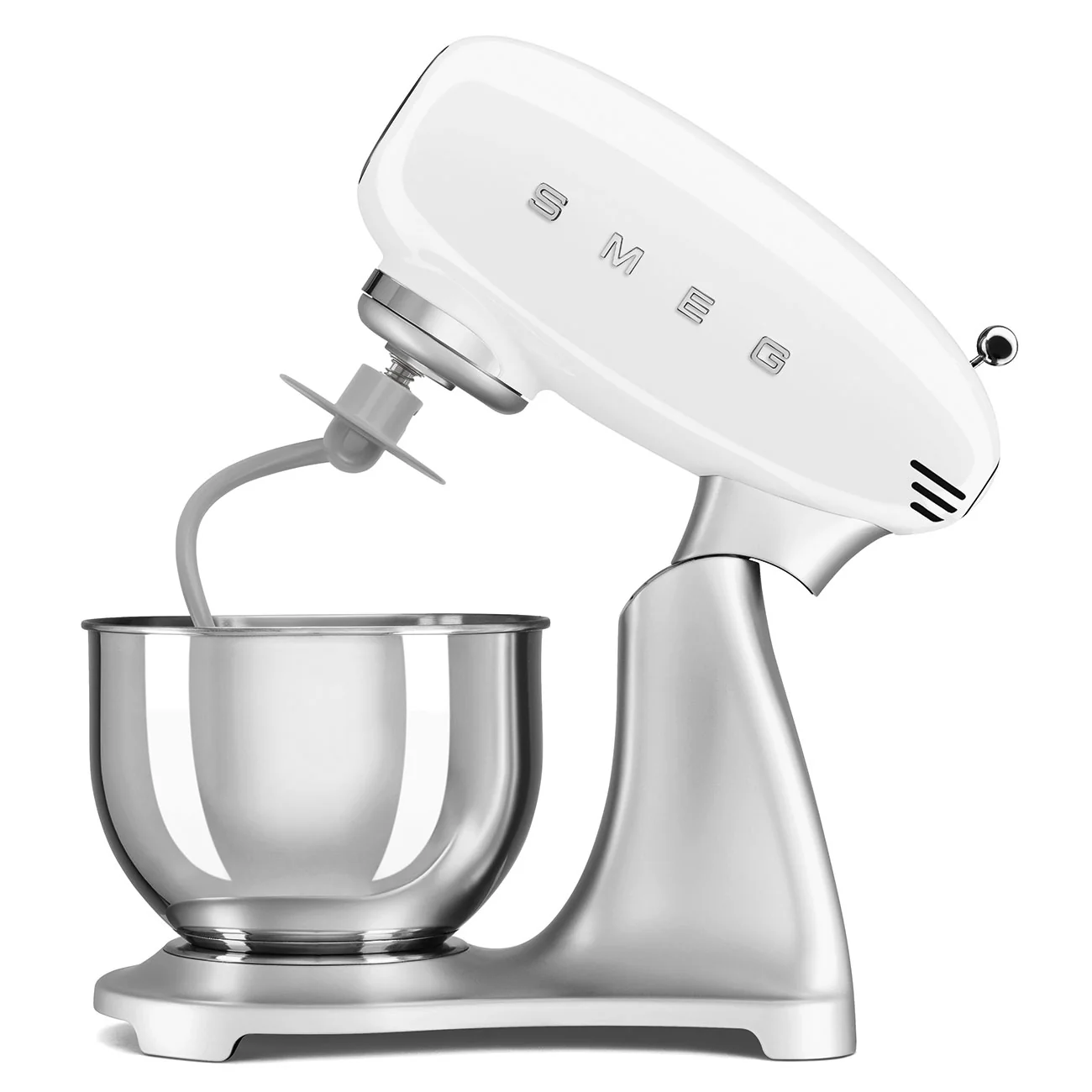 SMEG Stand Mixer 4.8L with Stainless Steel (White) - Image 2