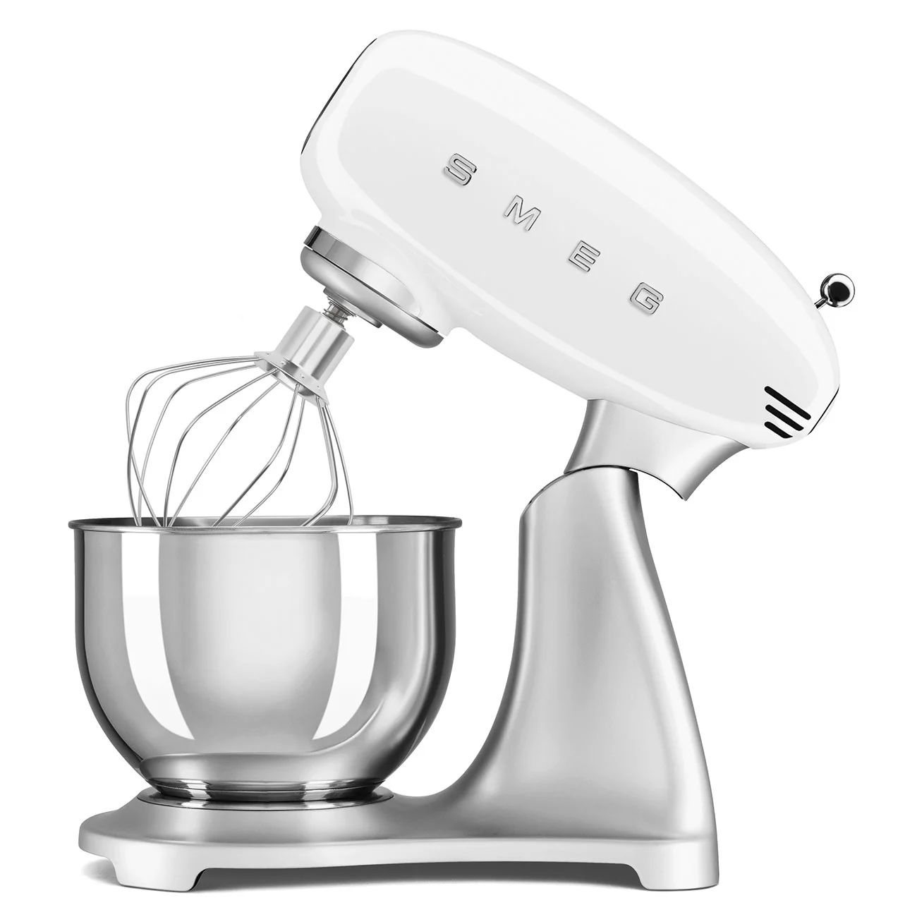 SMEG Stand Mixer 4.8L with Stainless Steel (White) - Image 3