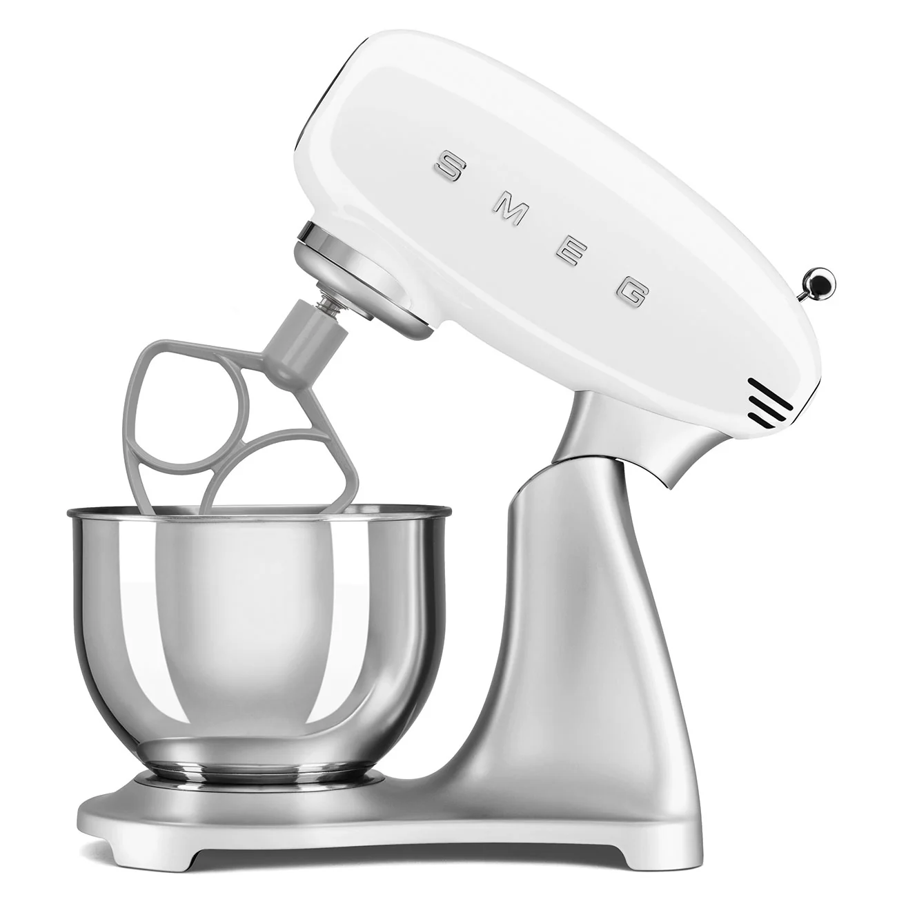 SMEG Stand Mixer 4.8L with Stainless Steel (White) - Image 4