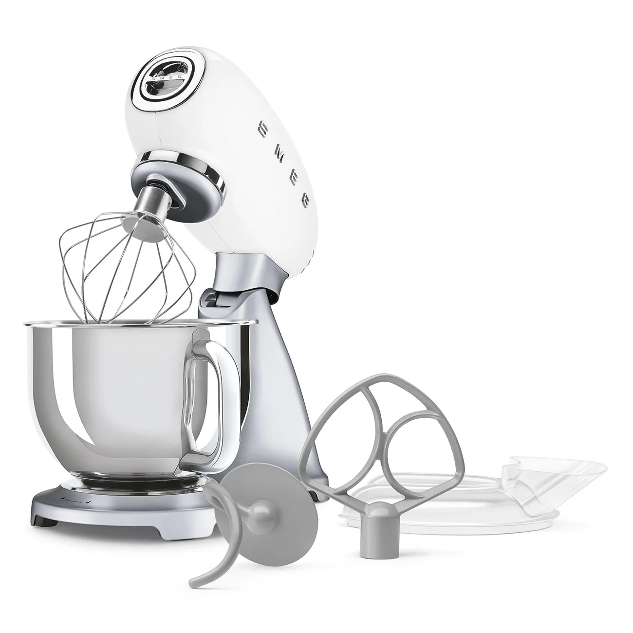 SMEG Stand Mixer 4.8L with Stainless Steel (White) - Image 7
