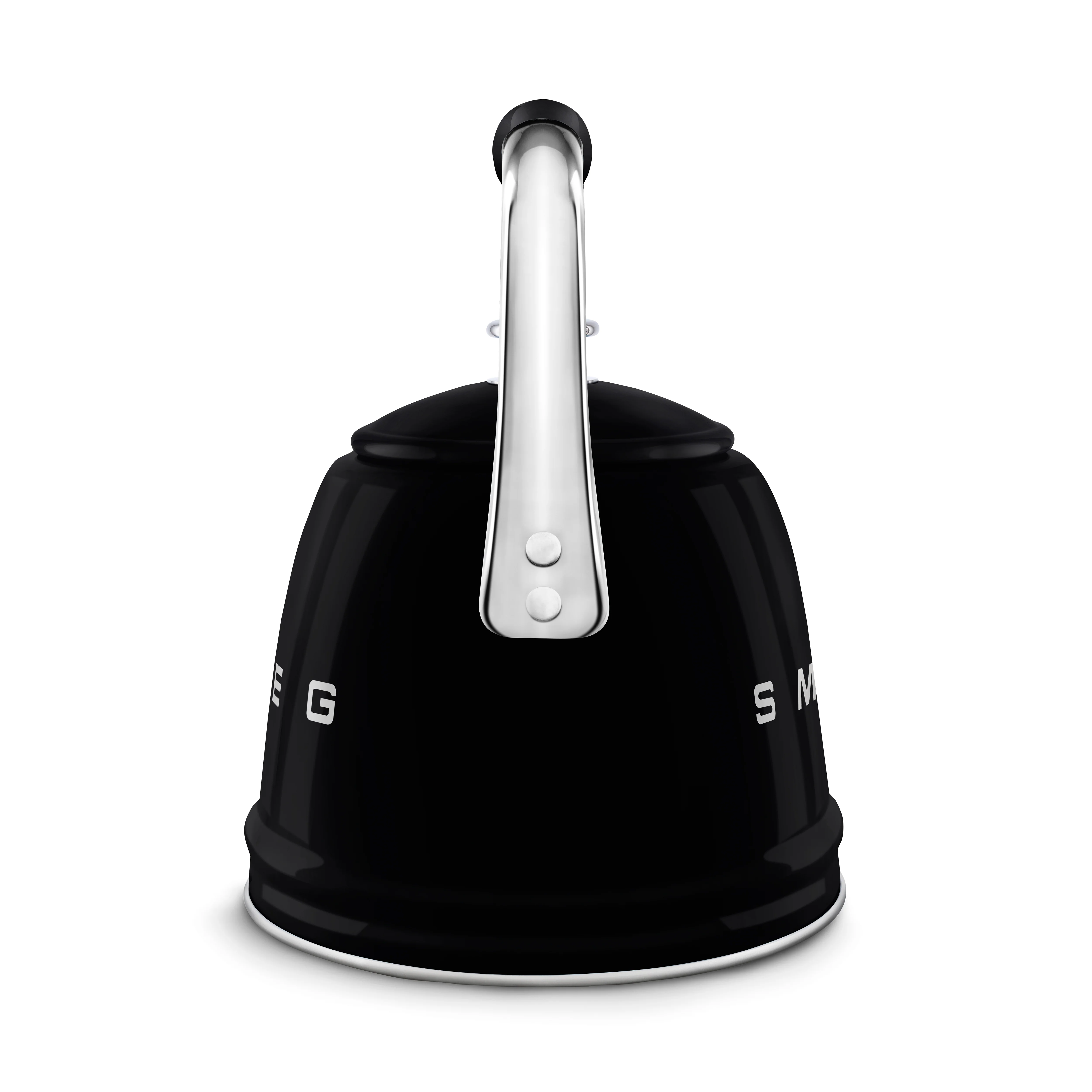 SMEG Stovetop Whistling Kettle 2.3 L (Black) - Image 4