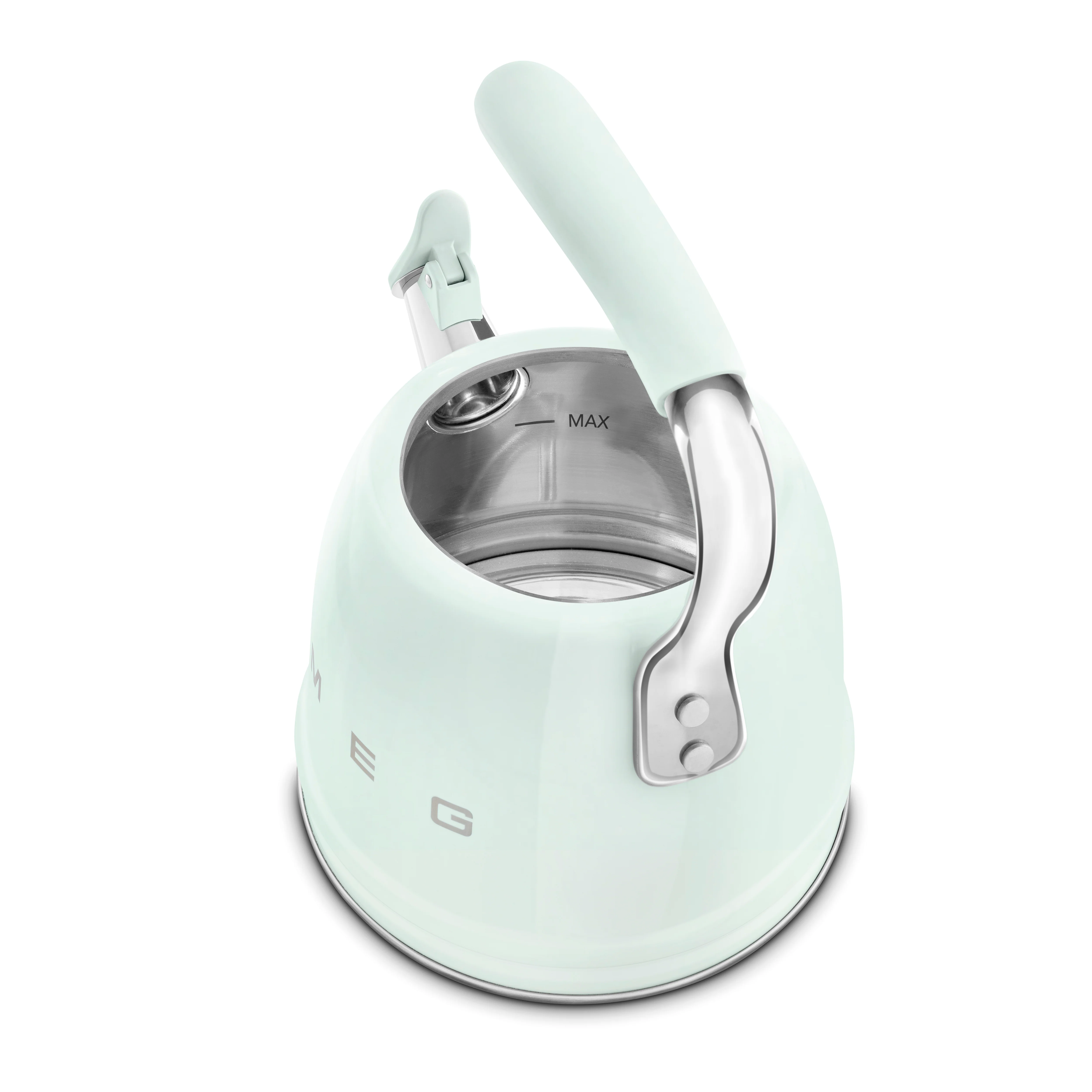 SMEG Stovetop Whistling Kettle 2.3 L (Pastel Green) - Image 5