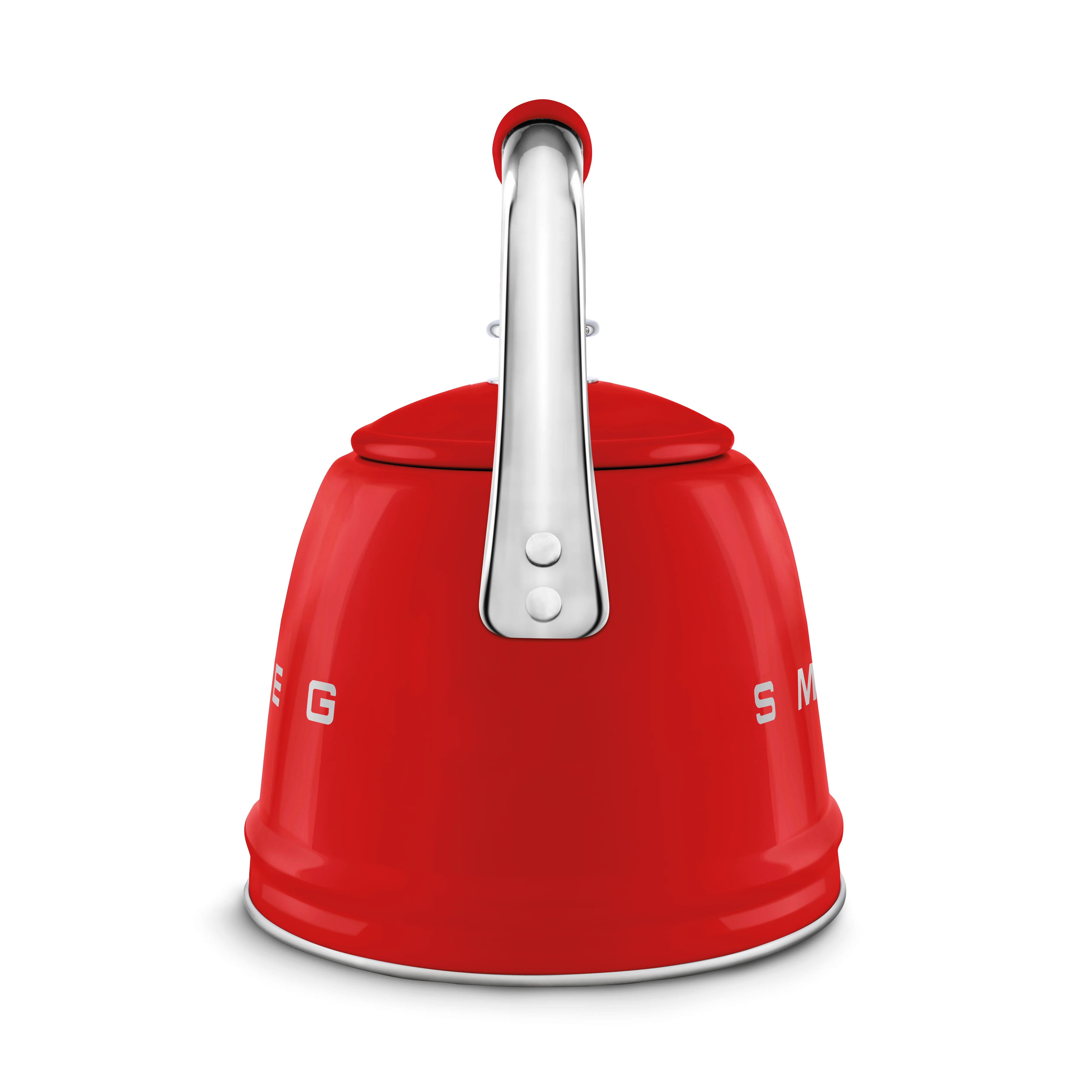SMEG Stovetop Whistling Kettle 2.3 L (Red) - Image 4