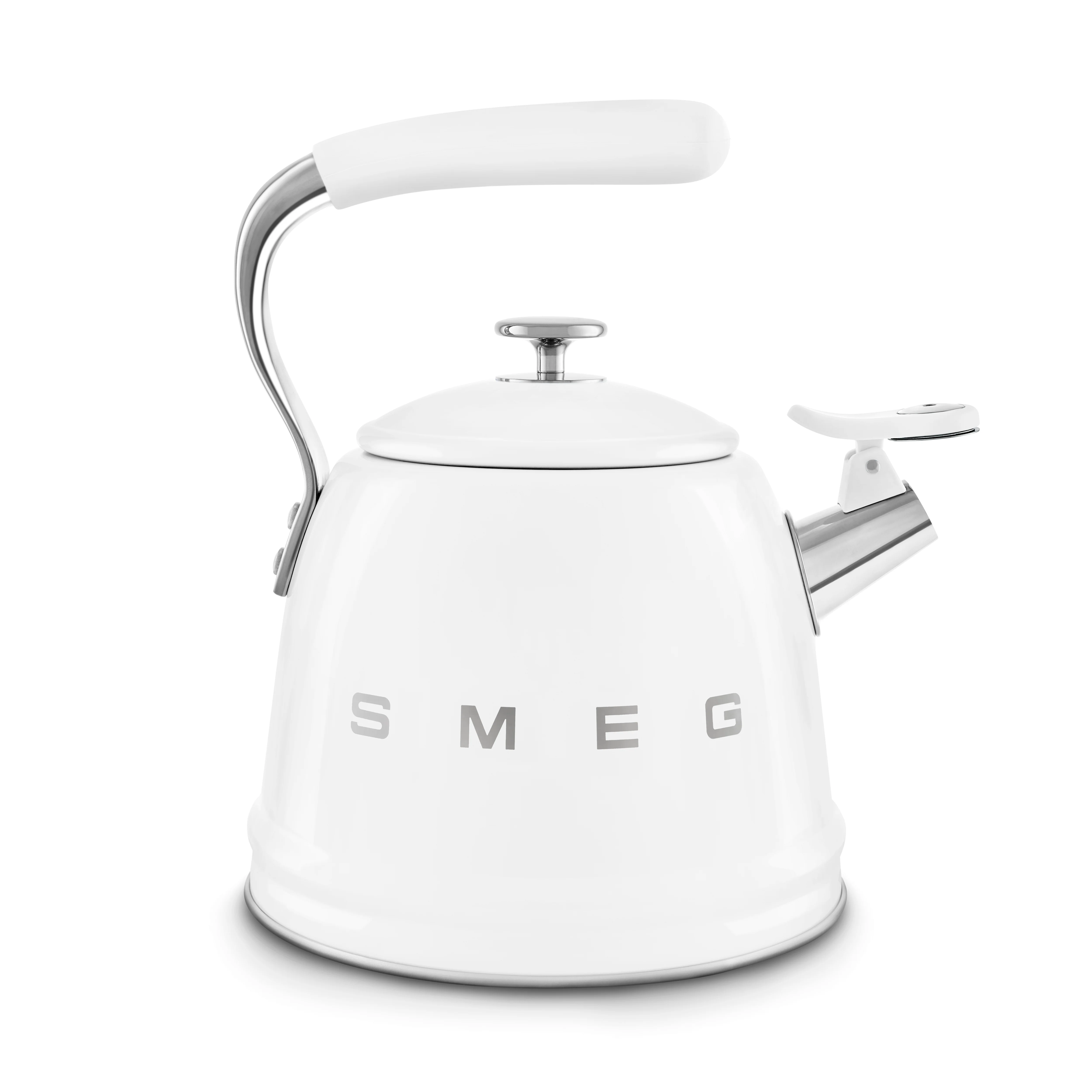 SMEG Stovetop Whistling Kettle 2.3 L (White) - Image 5