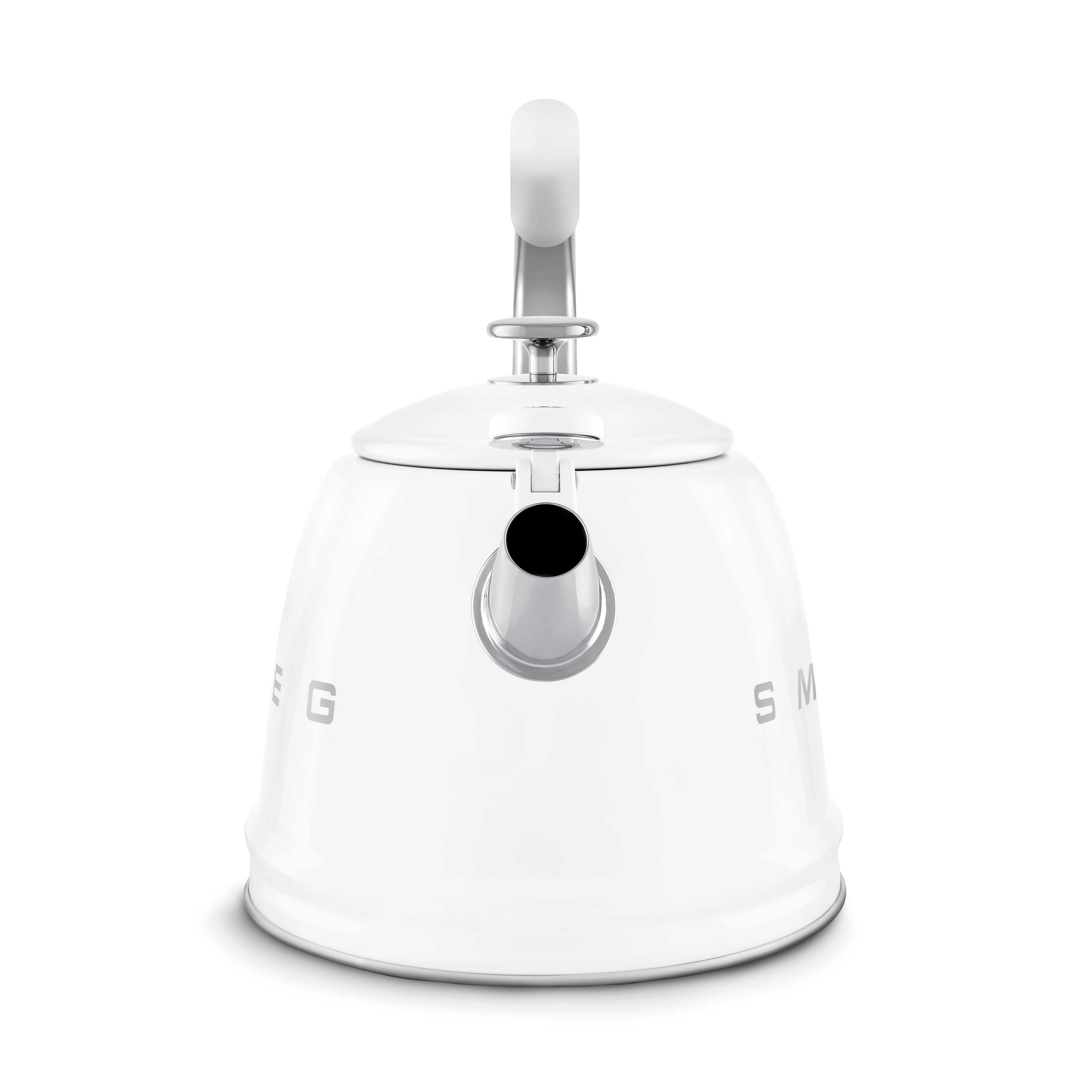 SMEG Stovetop Whistling Kettle 2.3 L (White) - Image 6